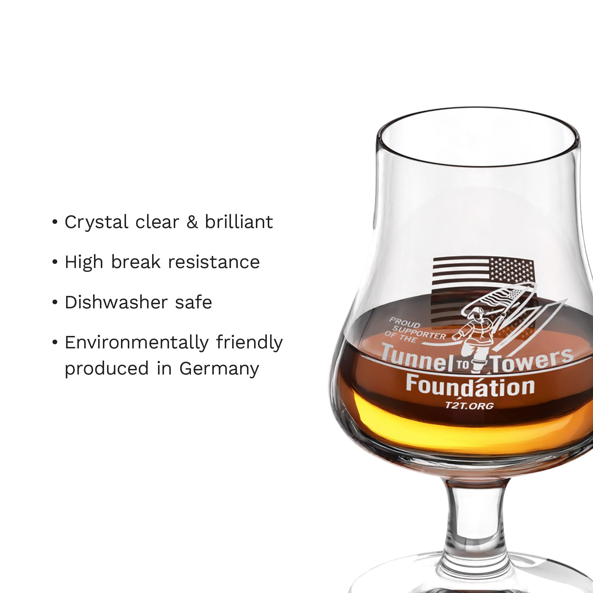 Stoltze – dégustation de Whisky Verres 194 ML, 124 mm Boîte de Six