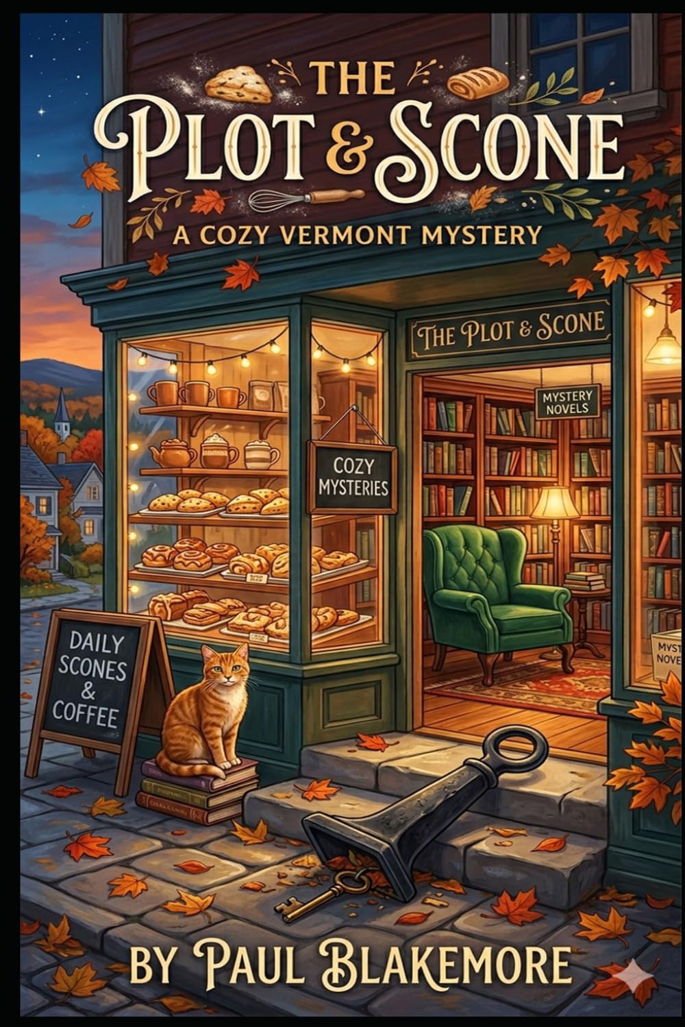 Plot and Scone: A Willow Creek Cozy Mystery