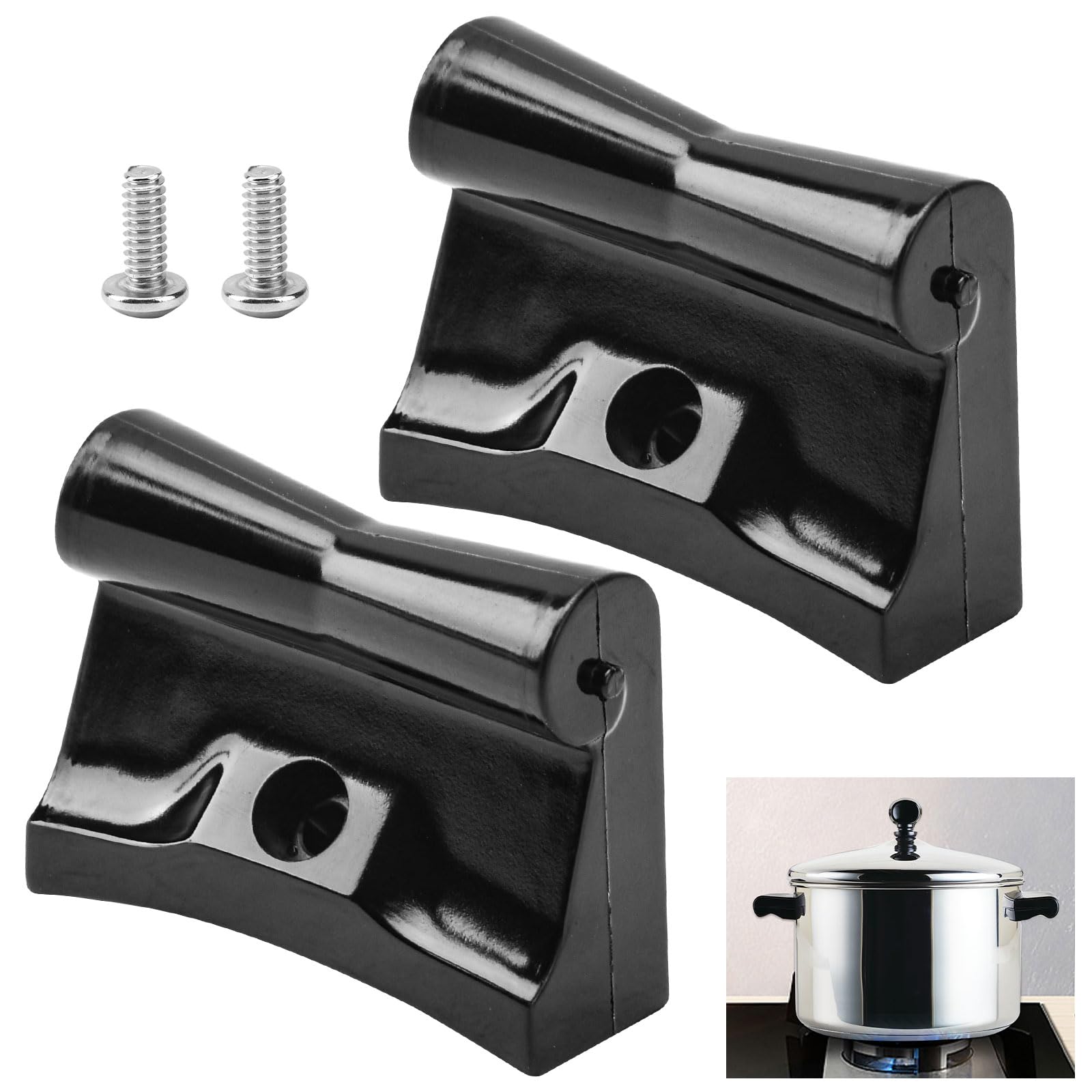 2 Pcs Side Handle Replacement Parts for Salad-Master Vintage (Pre-1994)