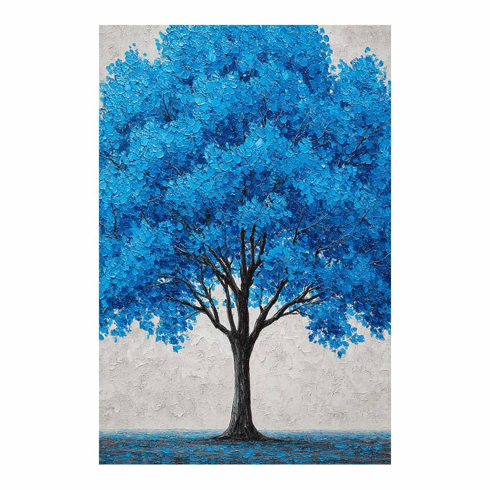 XENIOU Tree Of Life Glowing gold fall tree art prints, decorative paintings, for Living Room Bedroom Office Home Wall Decor.(Multicolor)-70x100cm Unframed