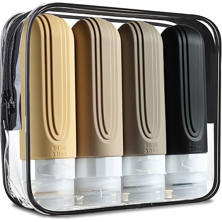 Amazon.com: Mrsdry Travel Bottles for Toiletries, Tsa Approved 3oz