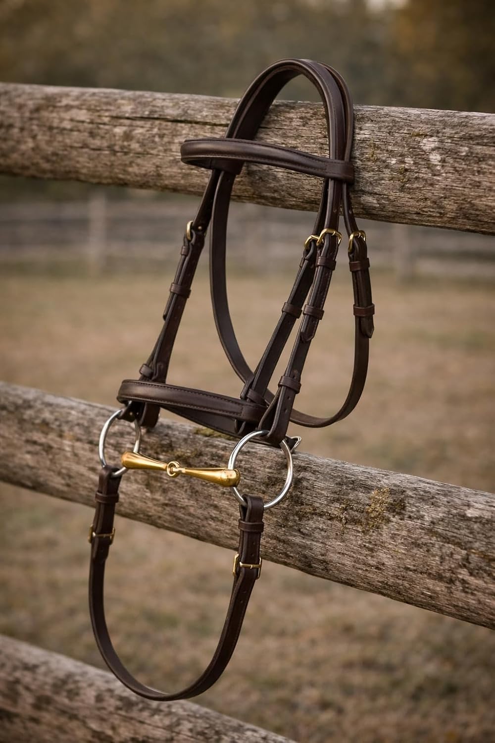TackRus Challenger Loose Ring Copper 4-1/2" Mouth Snaffle Horse Bit 35492A