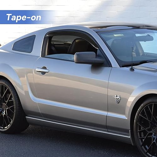 Miniatura 409 de Visores protectores de lluvia para ventana, deflectores de viento de canal exterior