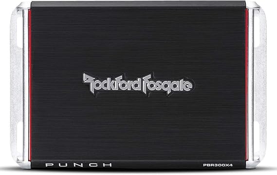 Amplificateur Mono Rockford Fosgate PBR300x1 - 300W RMS - Compact Voiture