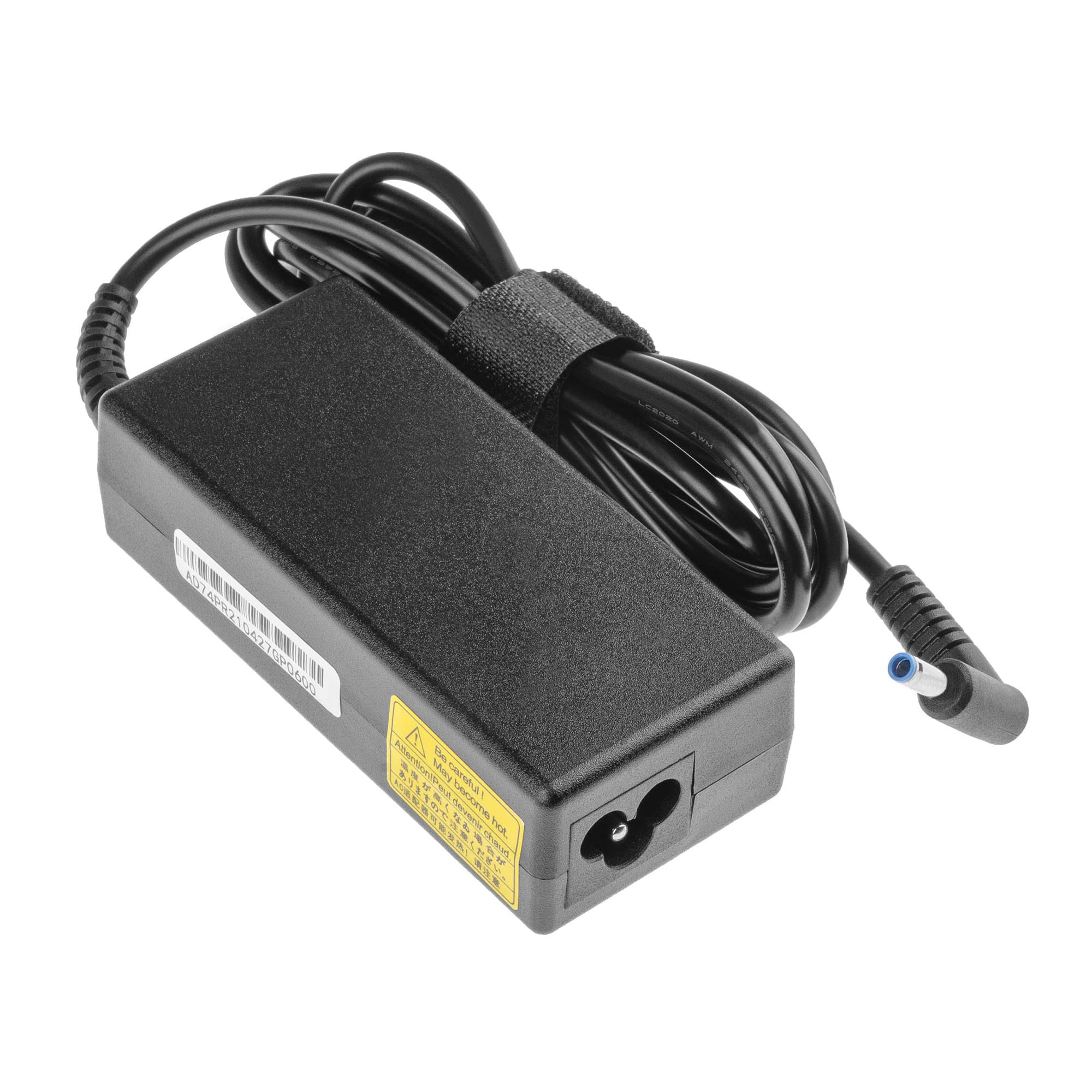 Green Cell Caricatore per laptop HP 250 255 G2 G3 G4 G5, HP ProBook 450 650 G2 G3 G4 con cavo di alimentazione (19.5V 2.31A 45W) colore: nero