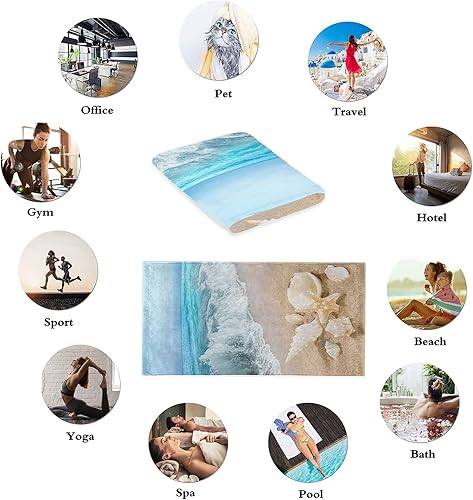 Vista 10 de Juego de 2 toallas de mano de mármol gris dorado blanco para baño, toallas de baño decorativas con textura de mármol, toalla de cara suave