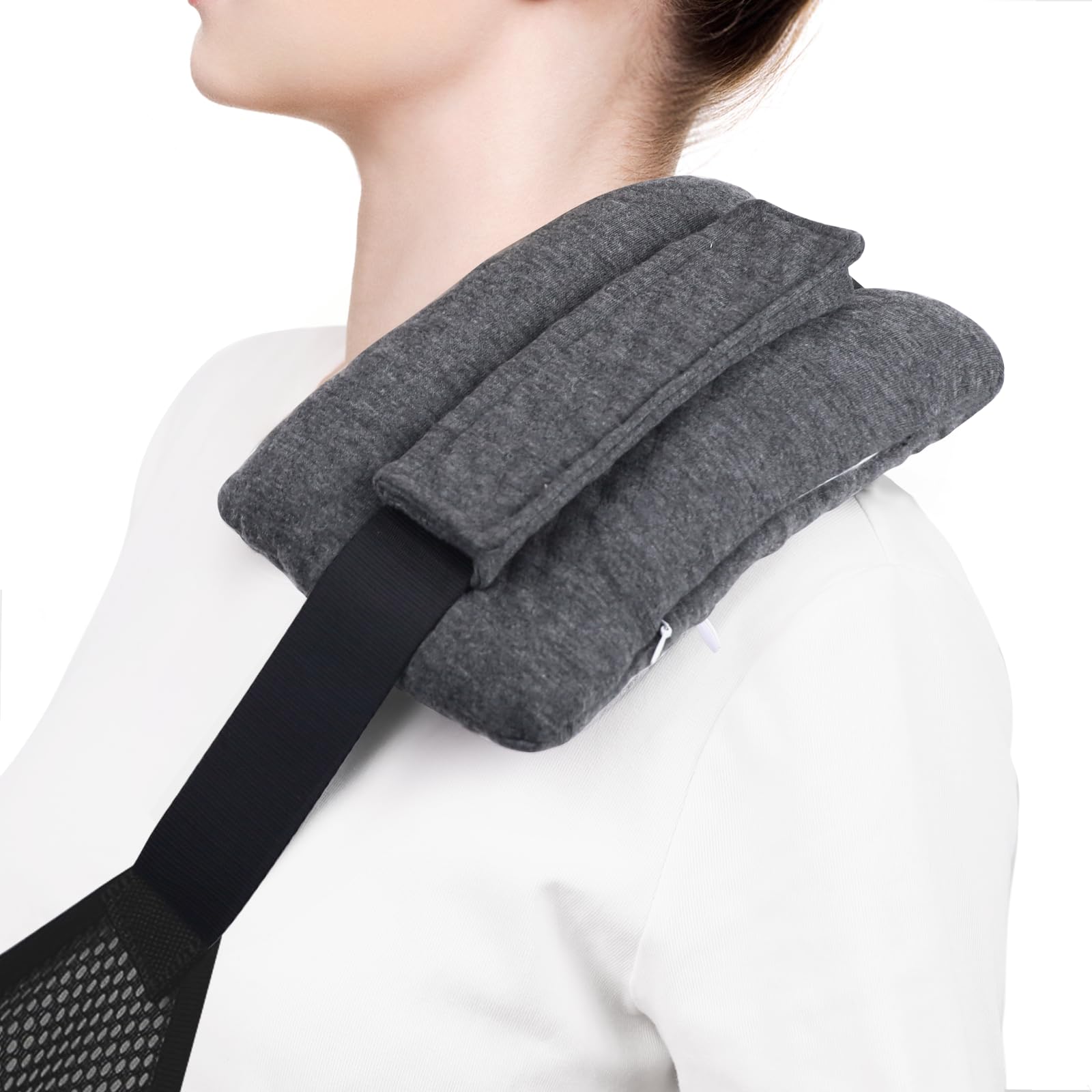 Cuscino per cintura di sicurezza per mastectomia post-chirurgia, cuscino di supporto per recupero cardiochirurgico, per chemioterapia, pacemaker, bypass e isterectomia, regalo per donne