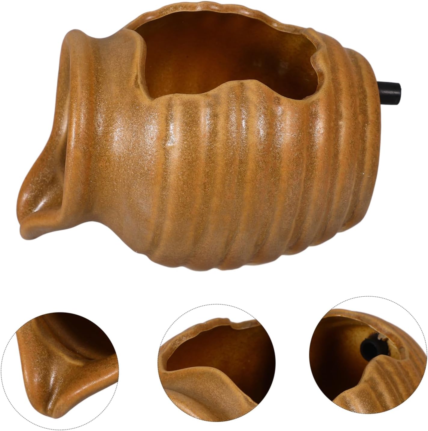Ceramic Jar Water Fountain Decorative Pot Outdoor Courtyard Indoor Garden Fish Tank Water Circulation