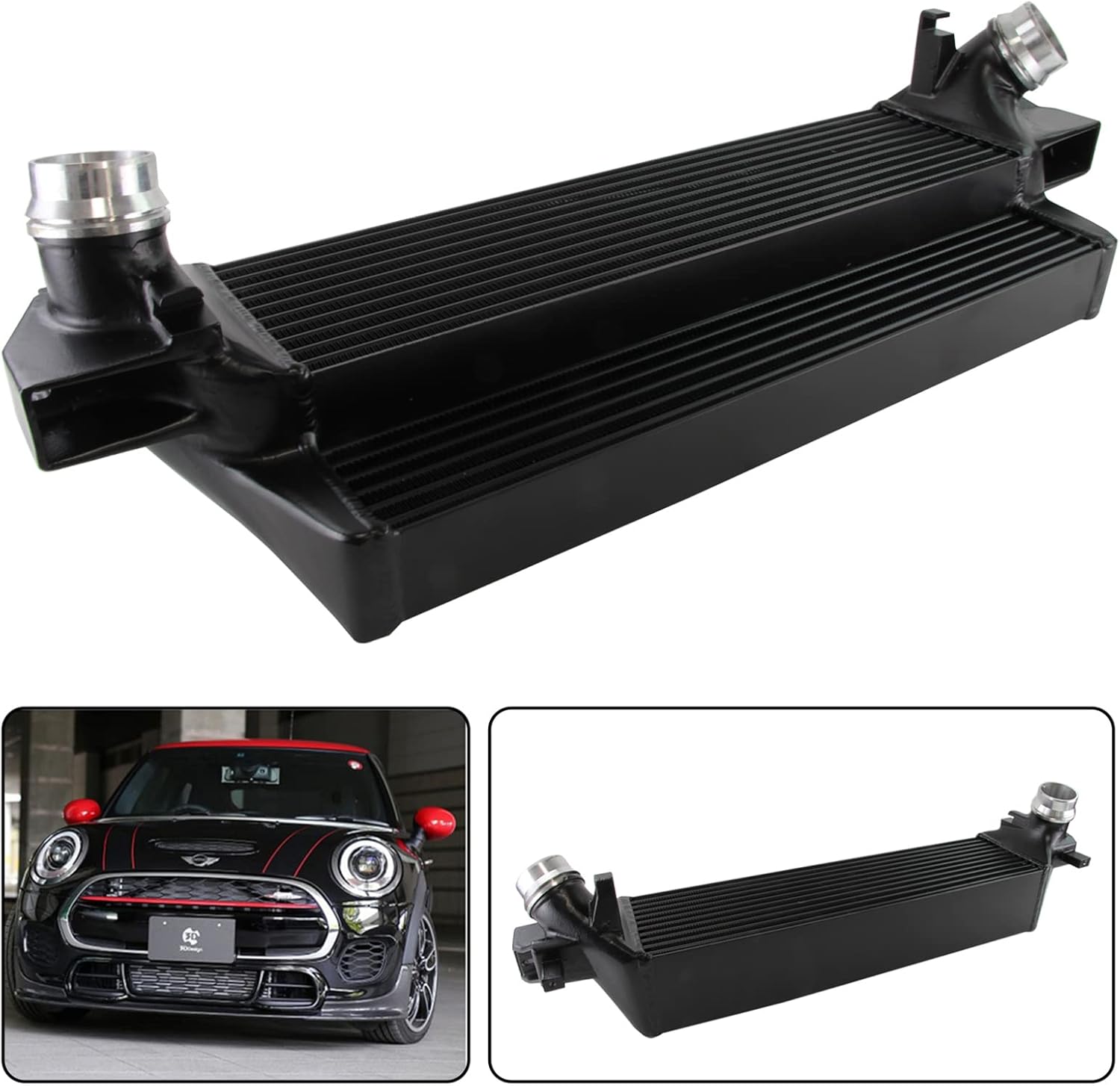 Front Mounting Performance Intercooler for BMW Mini Cooper One D F54 F55 F56 B37;Cooper S F54 F55 F56 F60 B46&B48; Cooper SD B47; Engine 2014+;Mini JCW F57 MKB:B48&B20 2016+