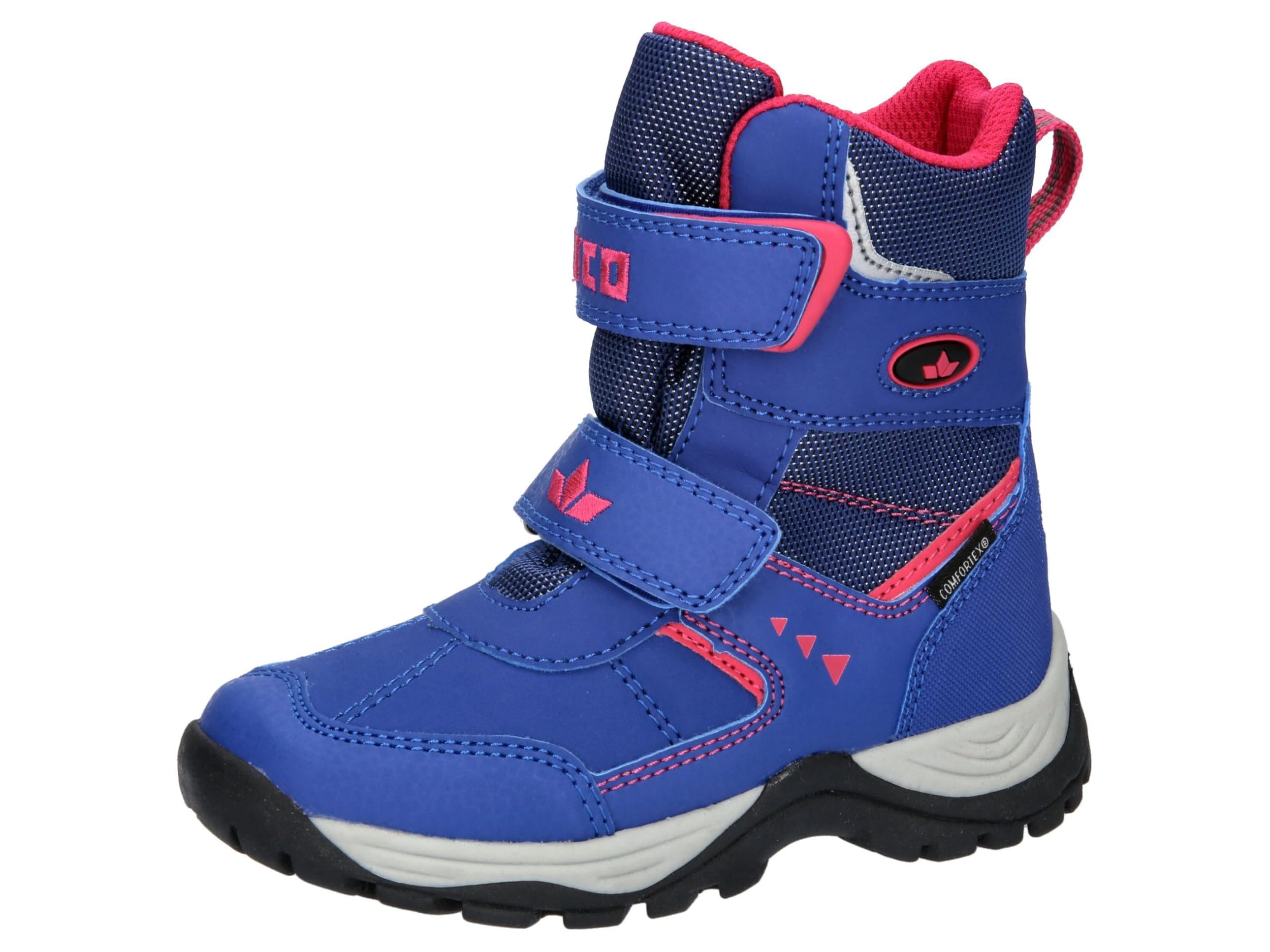 Lico Girls Asker V Snow Boots, Purple pink, 10 UK Child