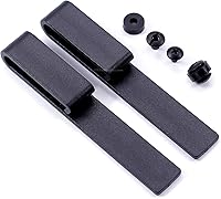 Vista 1 de Clips para cinturón de funda estilo gota (con accesorios de montaje) - (diseño de Estados Unidos) - (paquete de 2) - para hacer fundas y pasatiempos