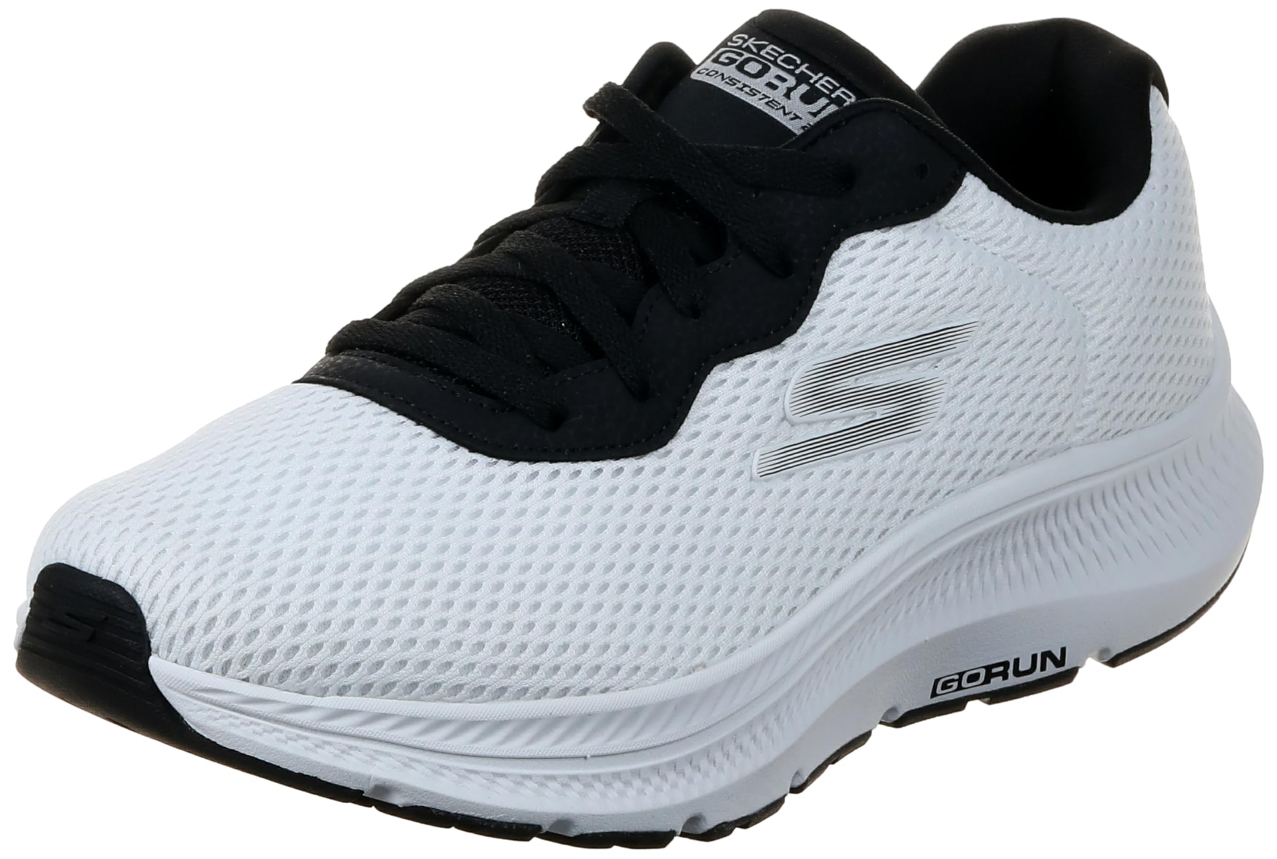 Skechers GO RUN CONSISTENT 2.0 mens SHOES 45 EU WHITE-BLACK