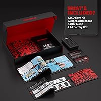 Vista 6 de BRIKSMAX Kit de luces 2.0 para el Castillo de Hogwarts y sus terrenos - Iluminación LED innovadora compatible con Lego Harry Potter 76419