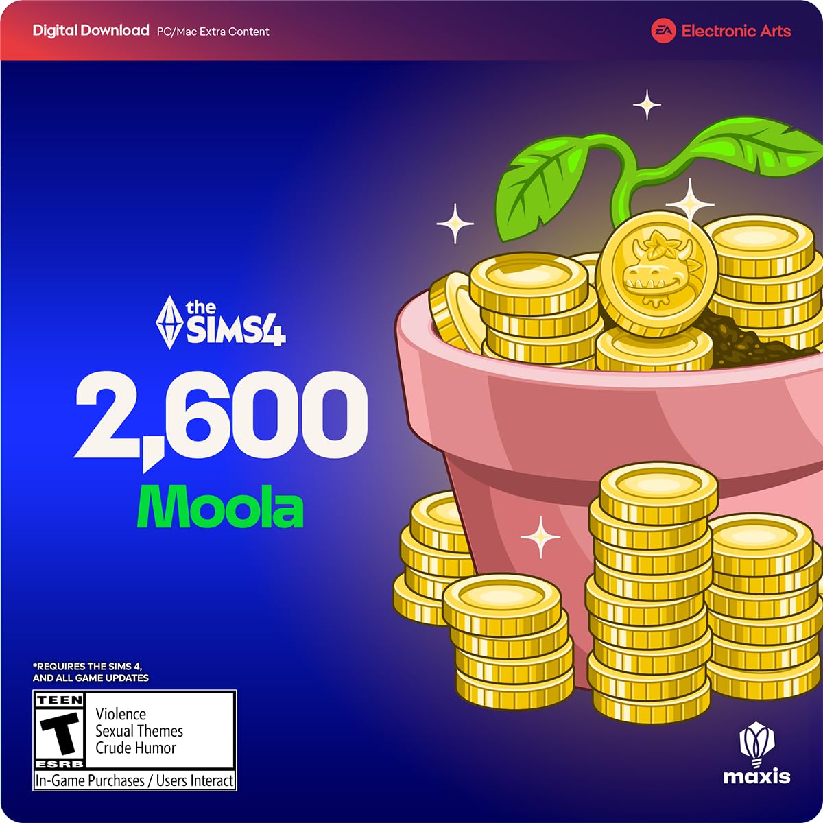 The Sims 4 | 2600 Moola | EA App Digital Code