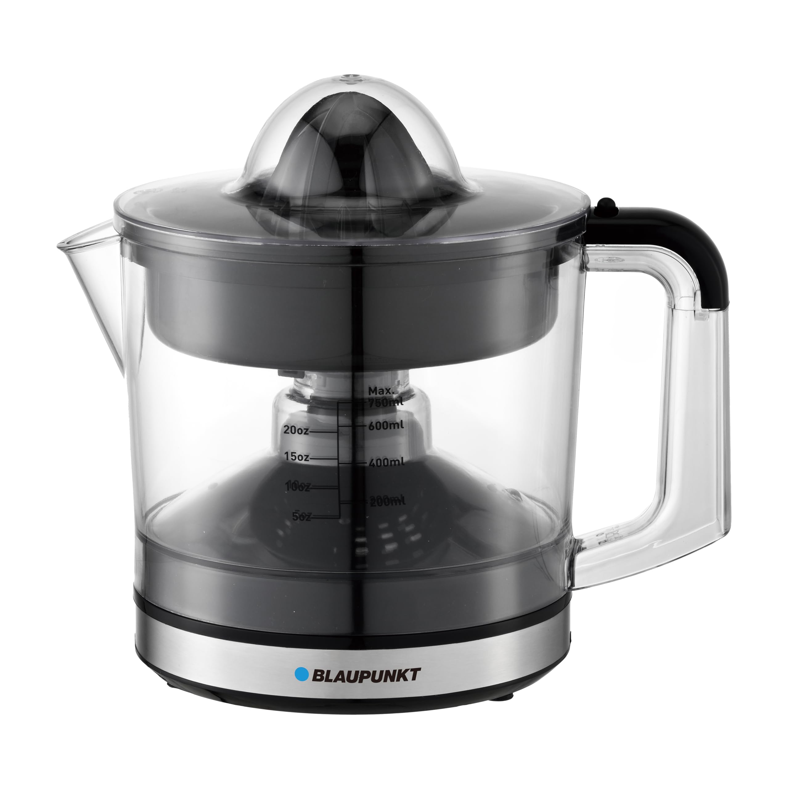 – Citrus Juicer 40W – 750ml Bowl, 2-Way Rotation, 2 Cones for All Citrus Fruits, Pulp Control, Easy Pour Spout, Dust Cover, Easy Clean, Cord Wrap, 2-Year Warranty – PCJ304