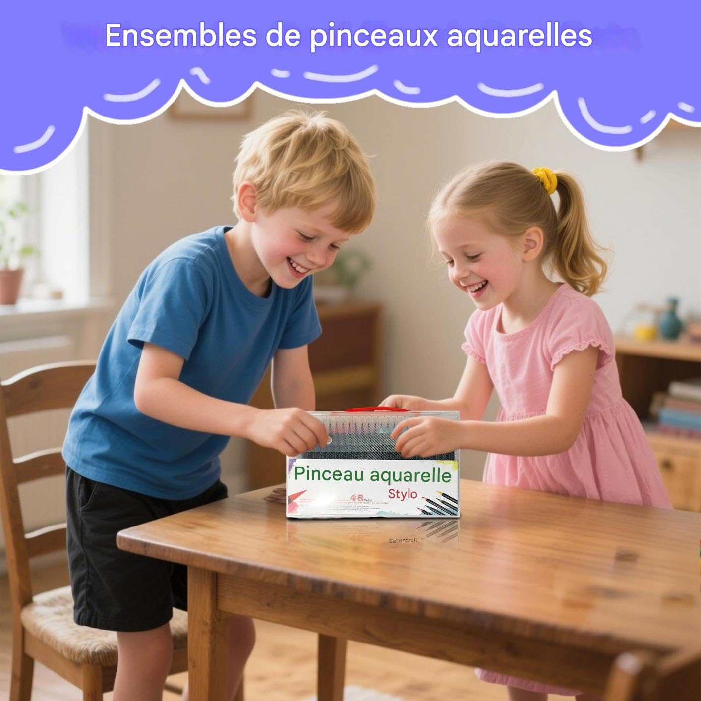 Générique Feutres Aquarelle Marqueurs De Coloriage Et Peinture Artistique