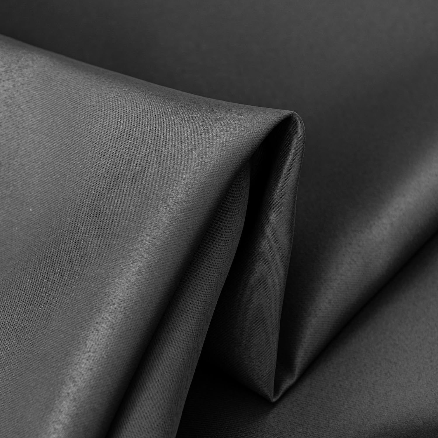 MIULEE Tende oscuranti isolanti fettuccia 2pz L140xA300 Grigio | Tende oscuranti termiche con fettuccia decorativa, tessuto isolante freddo/caldo, adatte per soggiorno e camera da letto