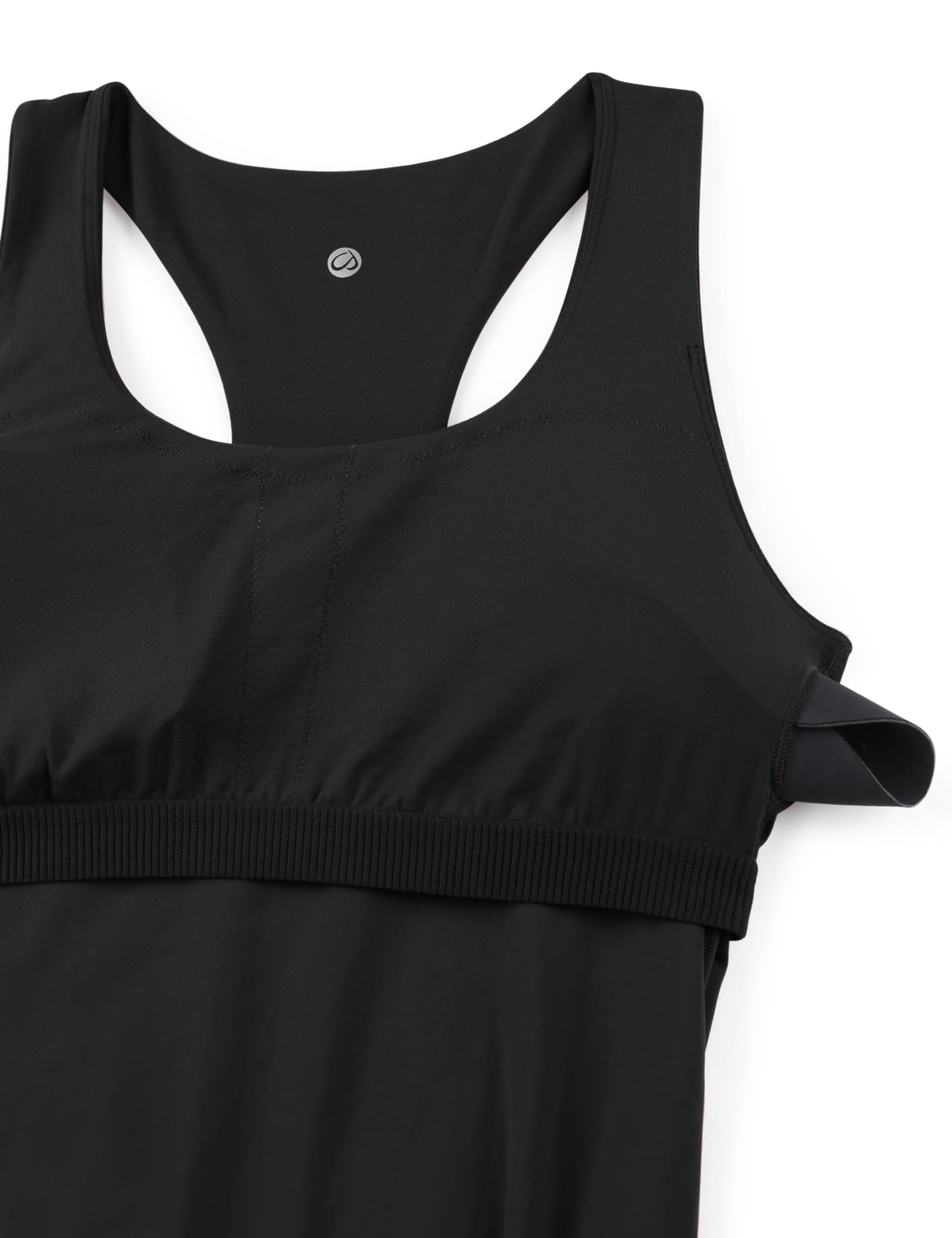CRZ YOGA Butterluxe Aux Femmes Dos Nageur Maternité Réservoir Haut Ruché Grossesse Rembourré Yoga Haut