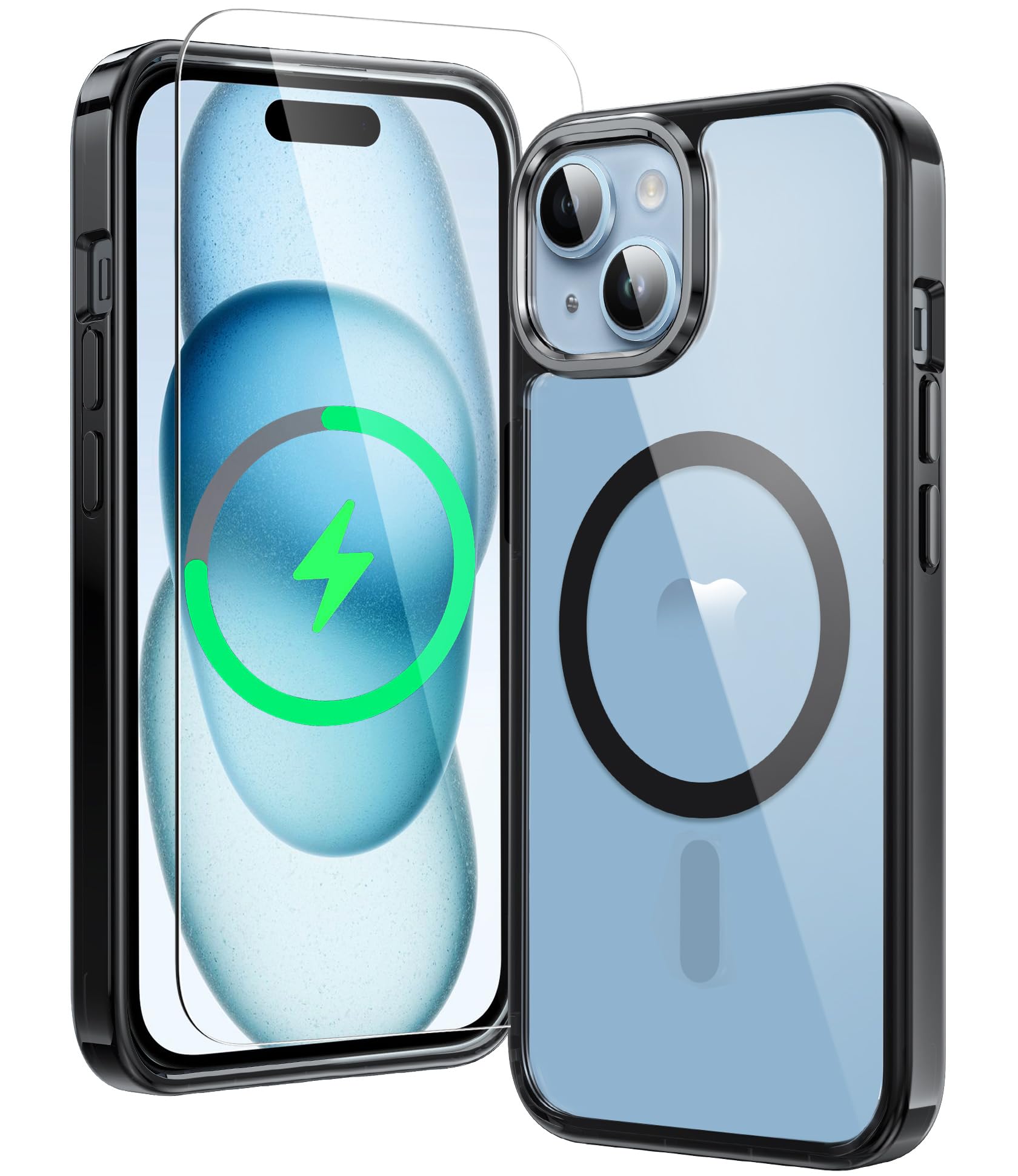 Amazon.com: FNTCASE for iPhone 15 Case Clear: iPhone 14/13 Case
