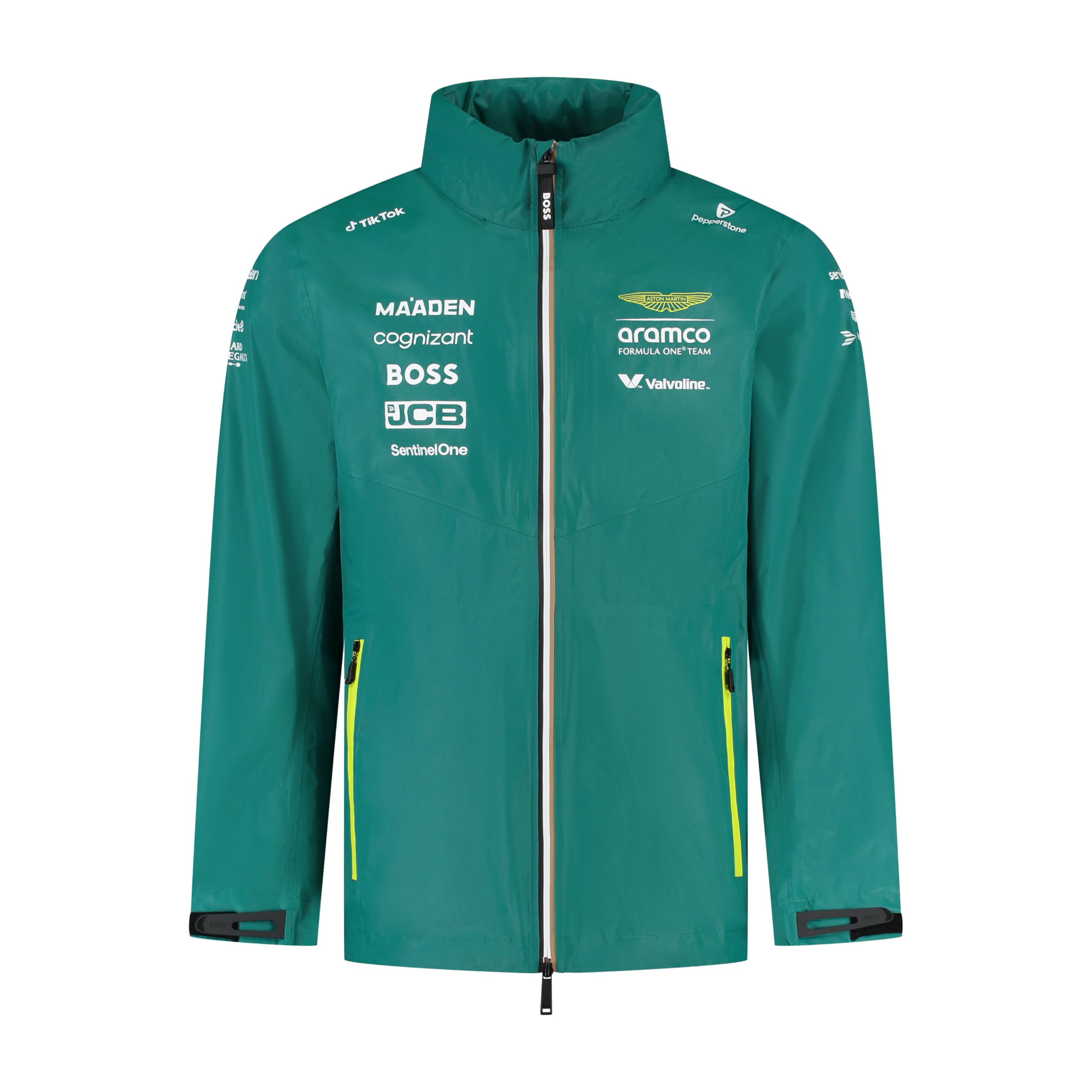 Aston Martin F1 2025 Chaqueta Impermeable del Equipo