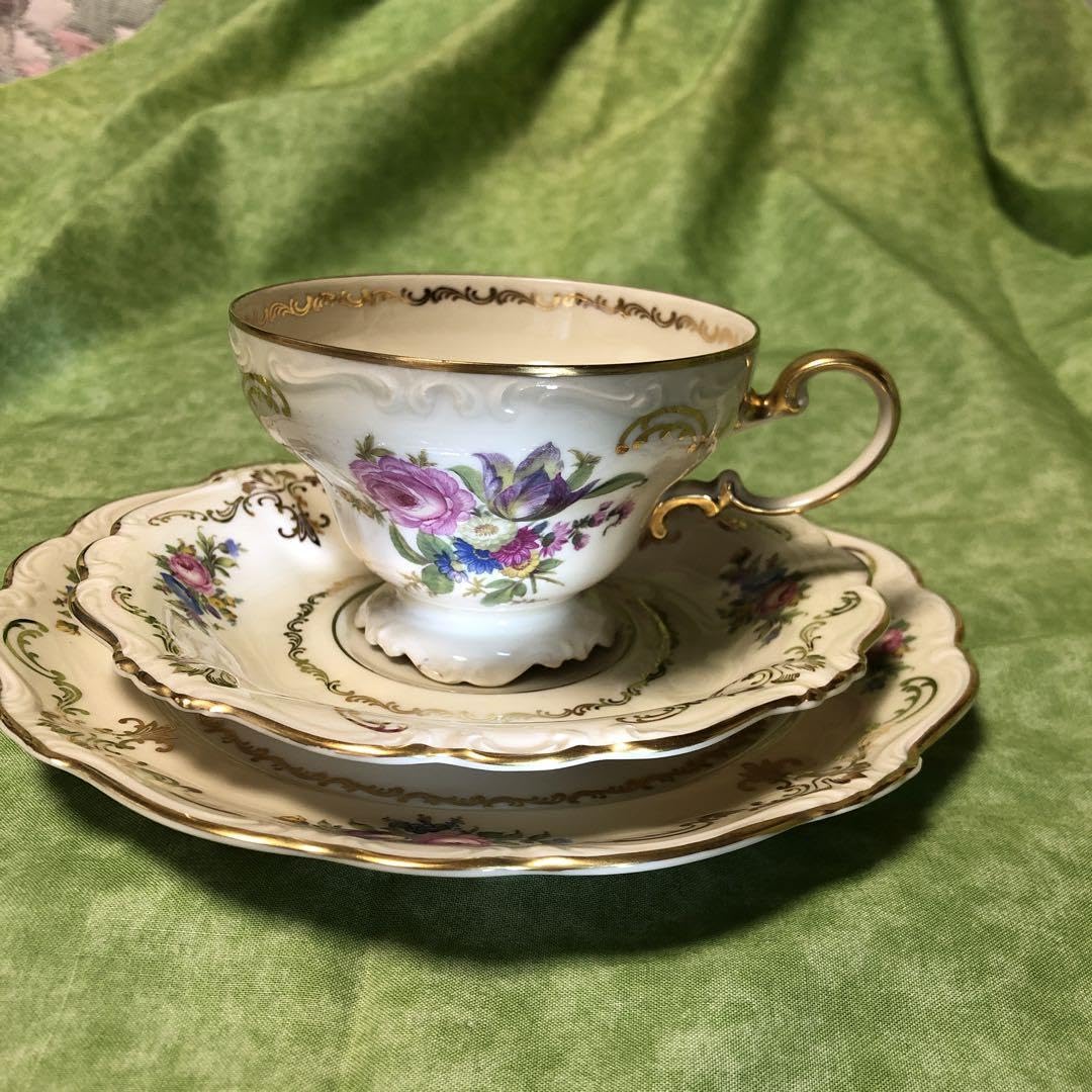 Amazon.co.jp: ババリア食器 トリオ ポンパドール : ホーム＆キッチン 