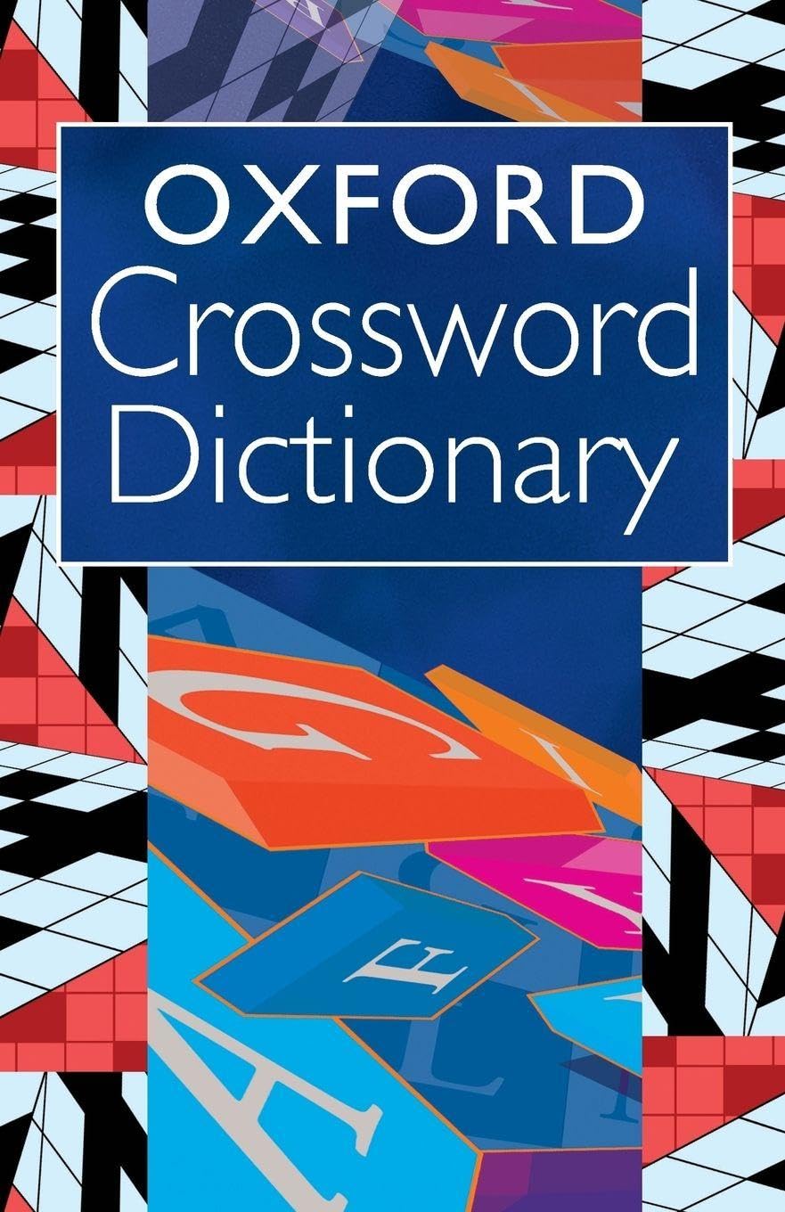 Oxford Crossword Dictionary,Catherine Soanes