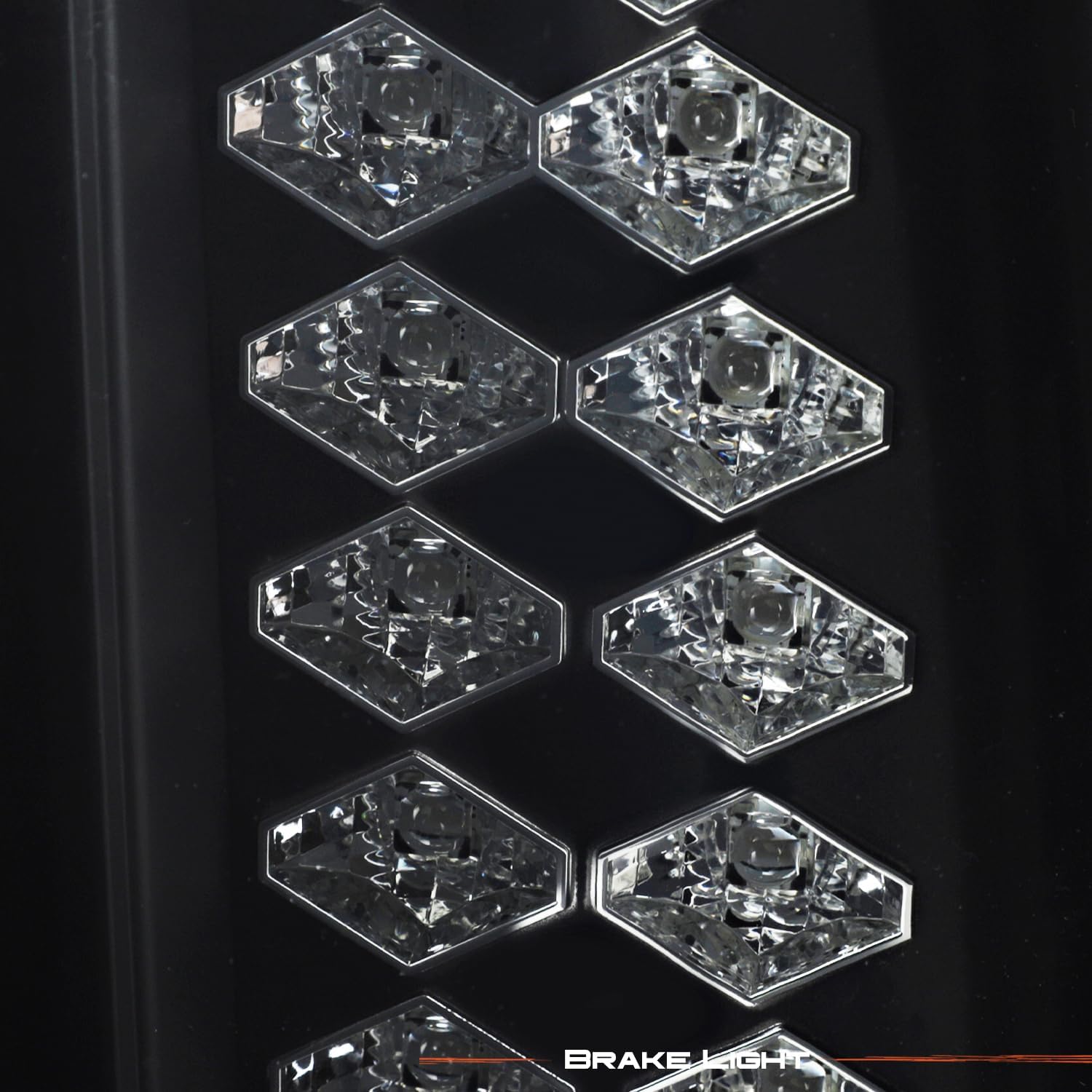 AKKON - For Chevy C/K C10 Tahoe GMC Jimmy Sierra Suburban Yukon Pickup Truck Black LED Tail Lights Brake Lamps