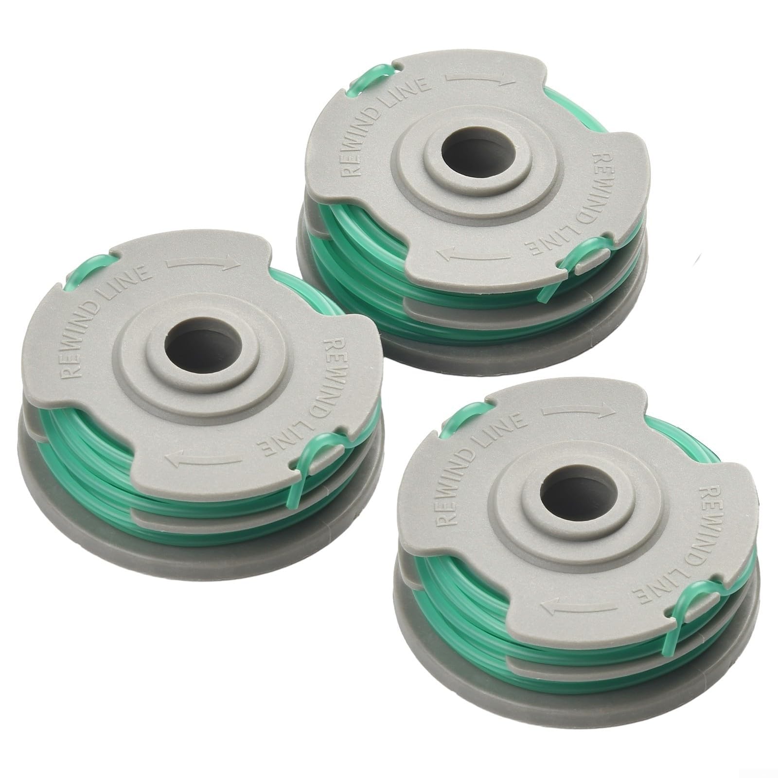 Remplacement du fil de coupe, Bobine et fil de rechange for coupe-bordures Contour 500E, 580E, 650E, 5000E, lot de 3