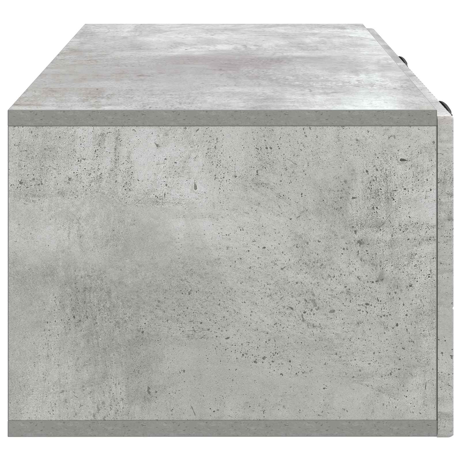 Générique Mobile TV da parete Grigio cemento 78,5x41x30 cm Legno di ingegneria