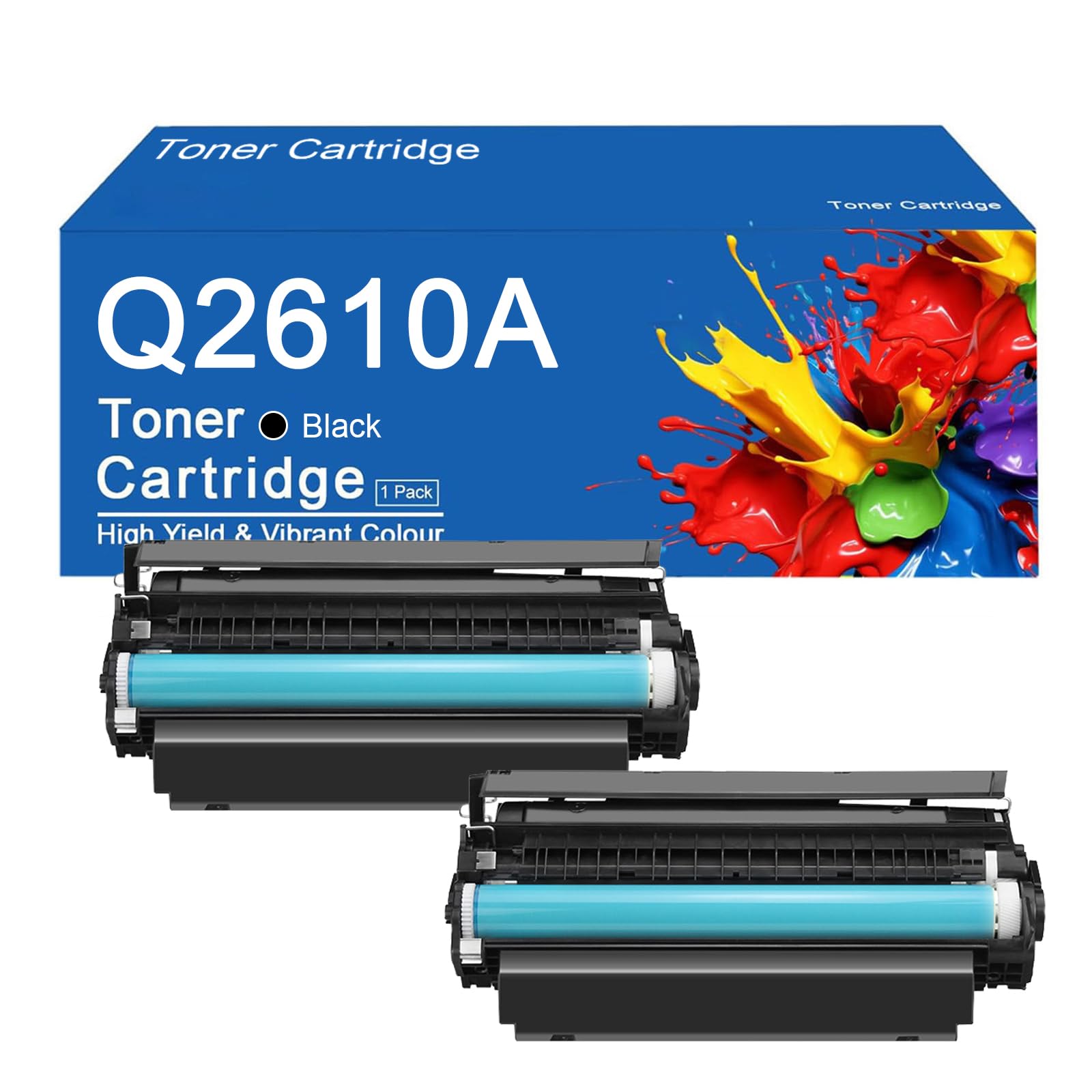 Cartucho de tóner Q2610A con Chip, fácil de Instalar y Usar