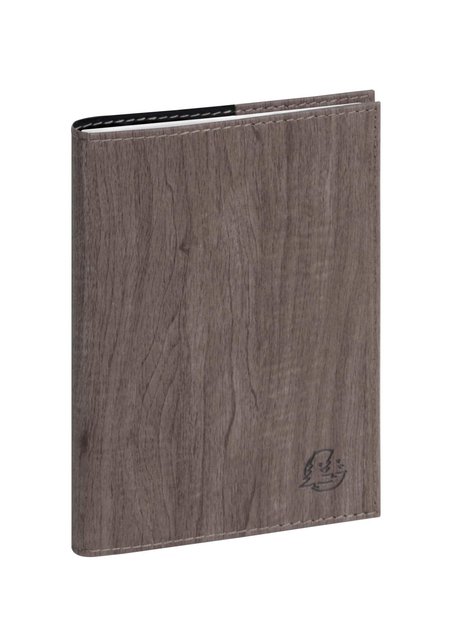 Exacompta 1303048E Pocket Diary Horizons 13 Woody 9 x 13 cm Week to View January to December 2026 – Taupe