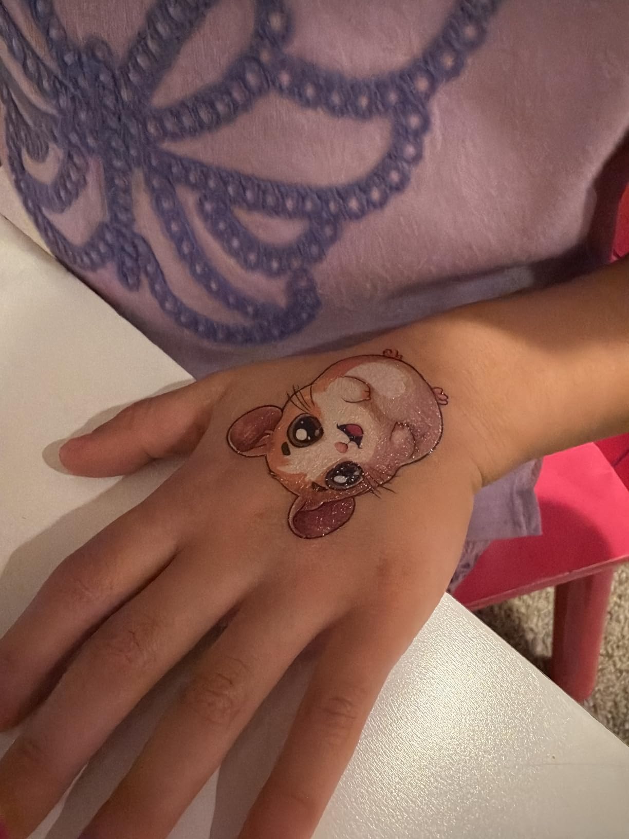 JCFIRE Larger Temporary Tattoos For Kids , 102 Styles Mixed Cute Animals Stickers Birthday Party Favors for Kids 3-5 4-8, Goodie Bag Stuffers Gifts Activities Games Christmas