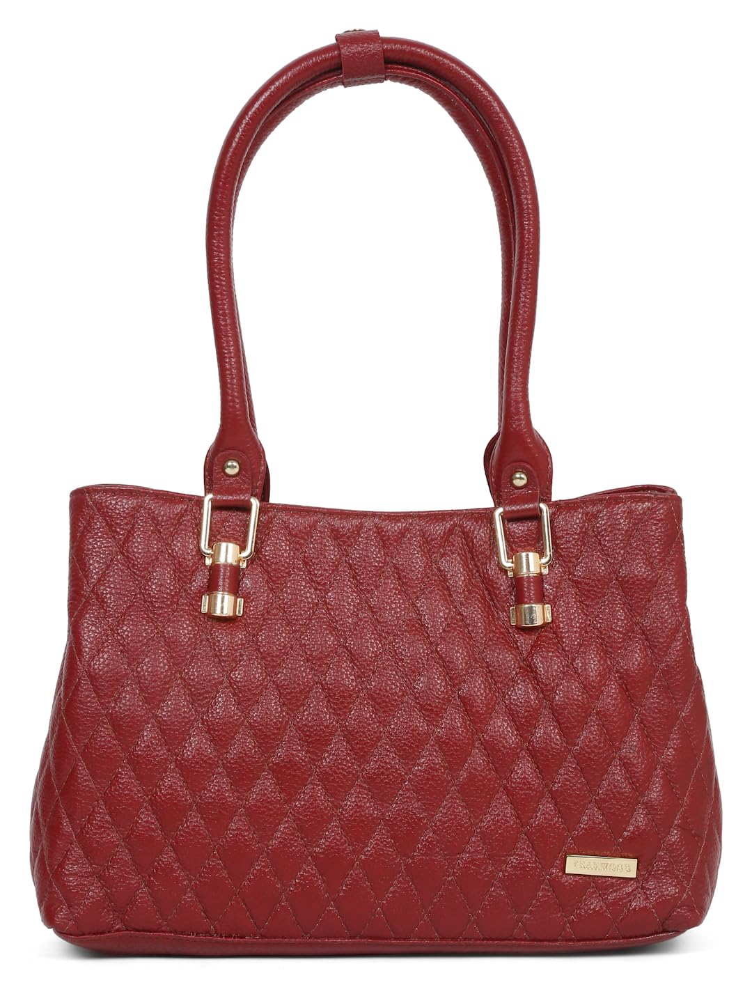 TEAKWOOD LEATHERS Womens Sling Bag, Quilted Leather Handbag for Women (RC_07, Red) (B0CTTRLYKZ) Amazon Price History, Amazon Price Tracker