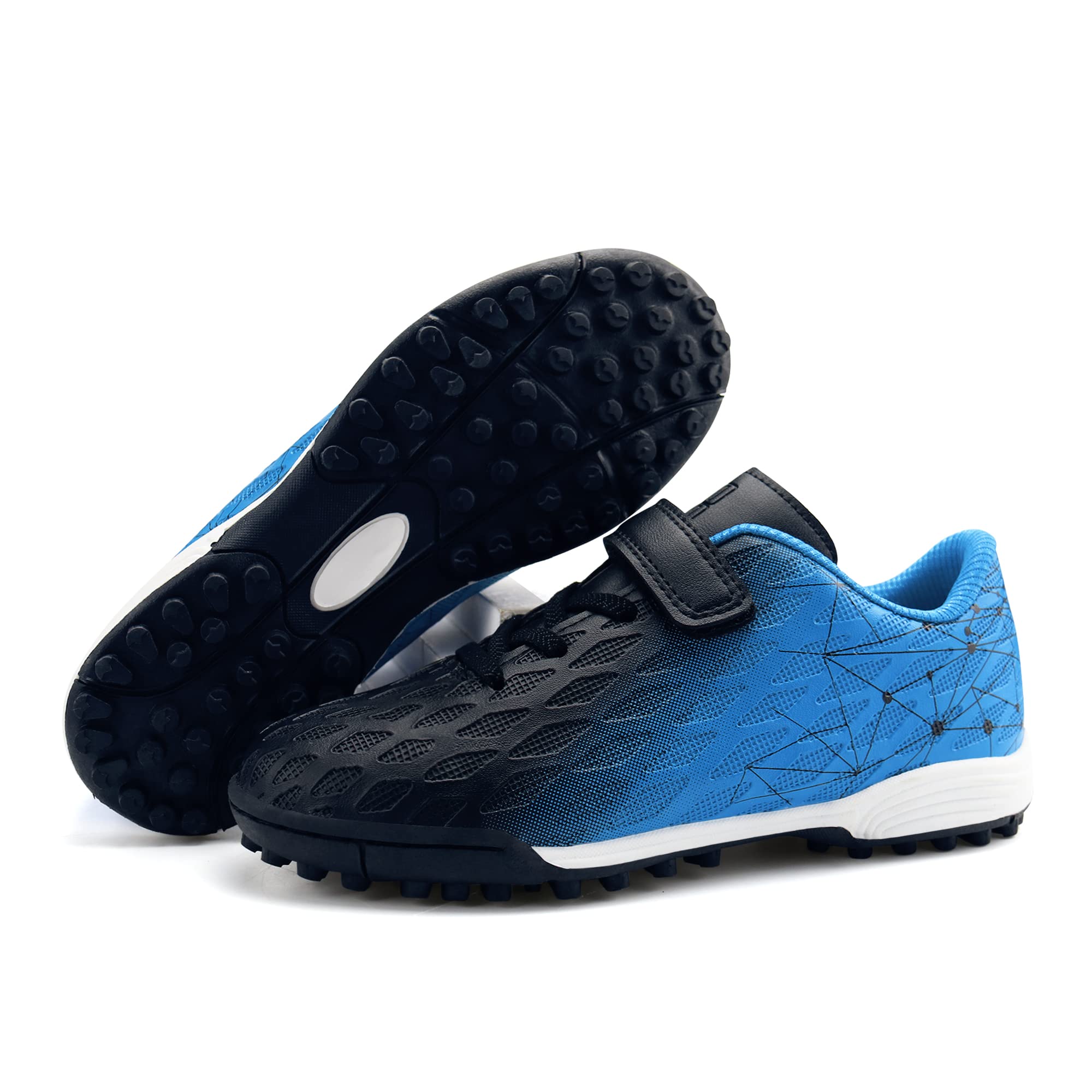 JABASIC Hallen Fussballschuhe Kinder Kunstrasen