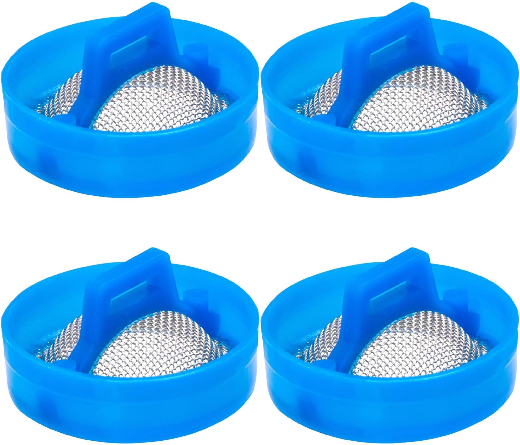 4pcs Water Inlet Valve Filter for Washer, Washing Machine Water Filter Screen, Washer Part Replacement Repair Kit for Haier Automatic Washing Machine