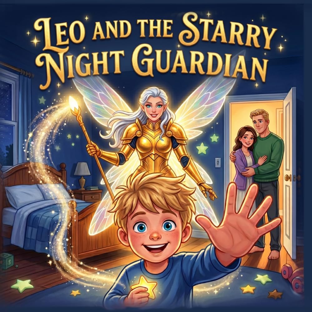 Leo and the Starry Night Guardian: A Magical Bedtime Story to Help Kids Overcome the Fear of the Dark
