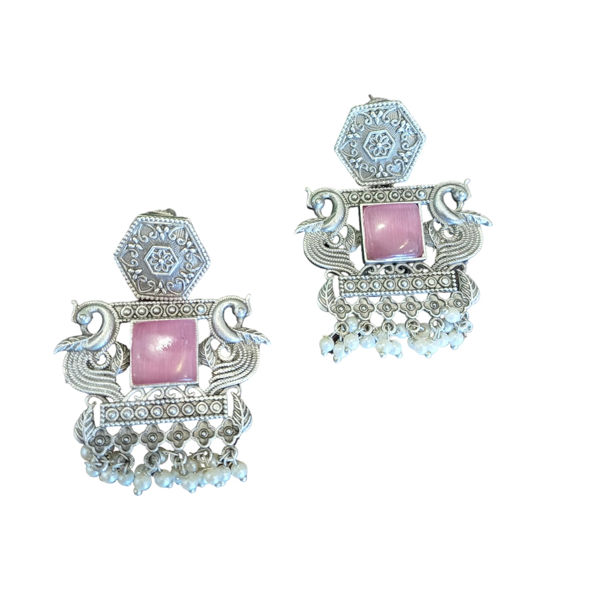 Jeweltos Beautiful Earrings With 3 Color Variation | Silver Replica Plated | For Women & Girls Jhumki Style (Pink) (B0CVQGFW4V) Amazon Price History, Amazon Price Tracker