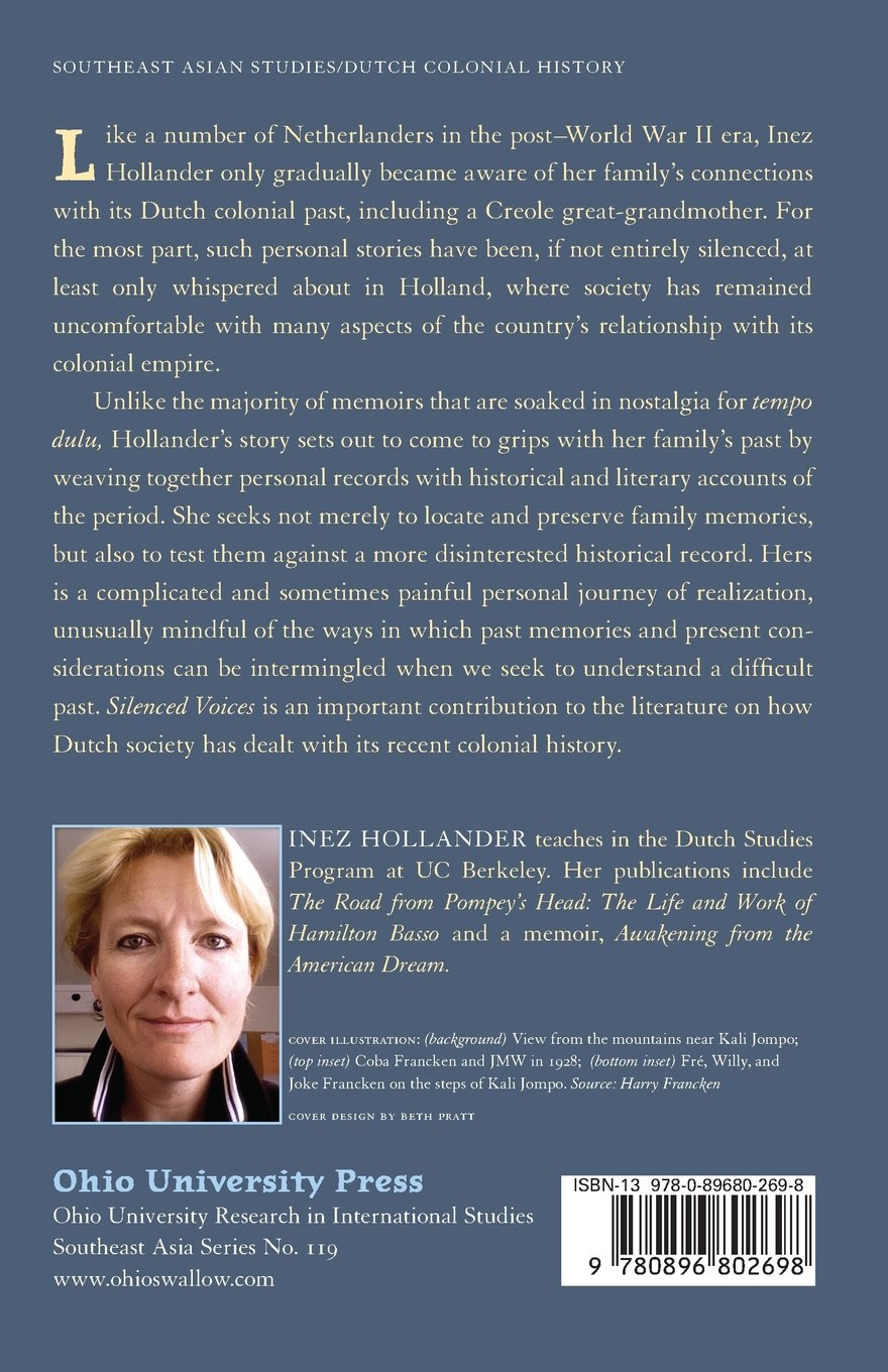 Silenced Voices: Uncovering a Family's Colonial History in Indonesia (Ohio University Research in International Studies)