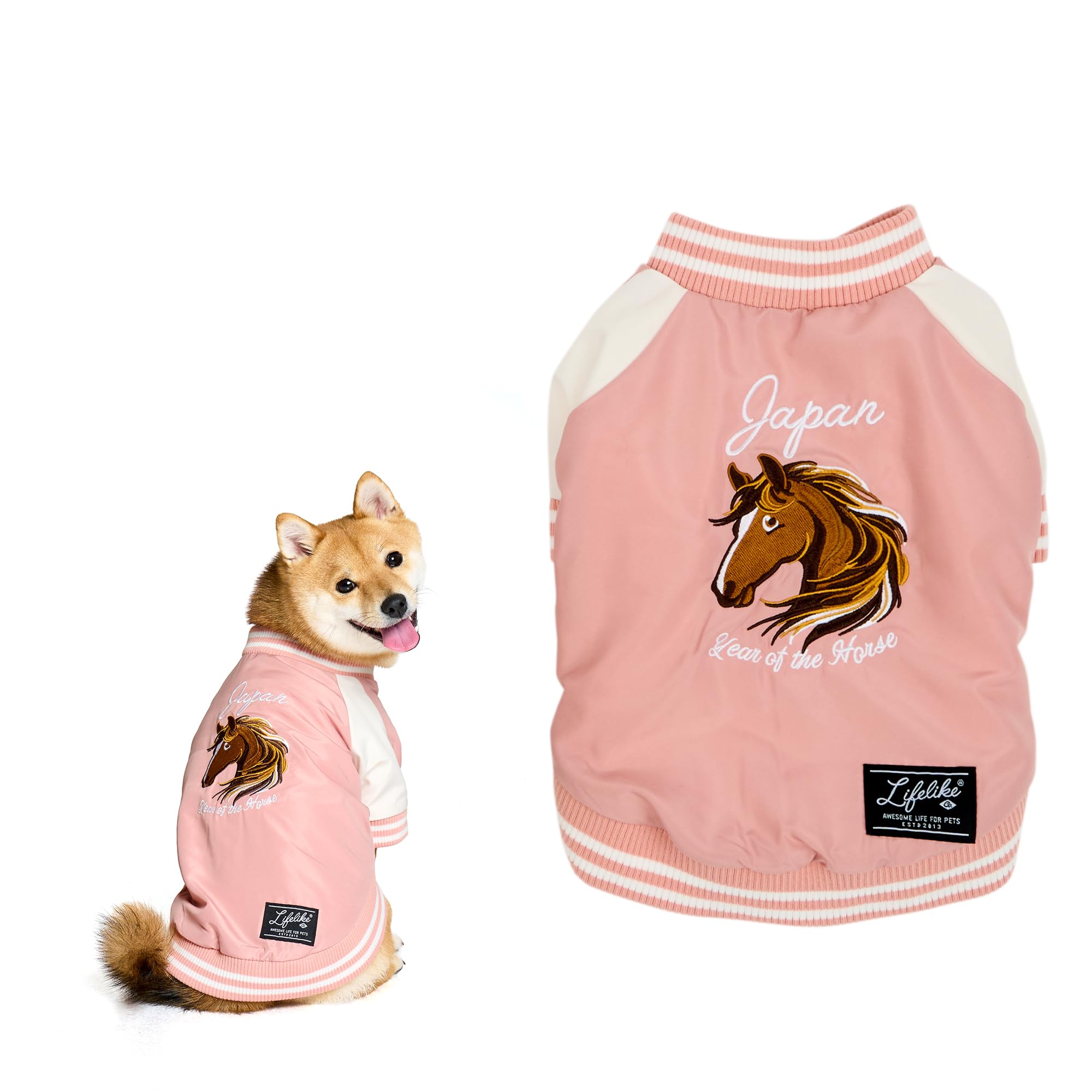 Amazon | 【LIFELIKE公式】ホーススカジャン 犬 服 干支 馬 うま ウマ