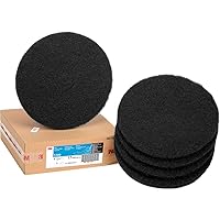 Vista 10 de 3M Black Stripper Pad 7200, almohadilla para el cuidado del piso de 13" (caja de 5)