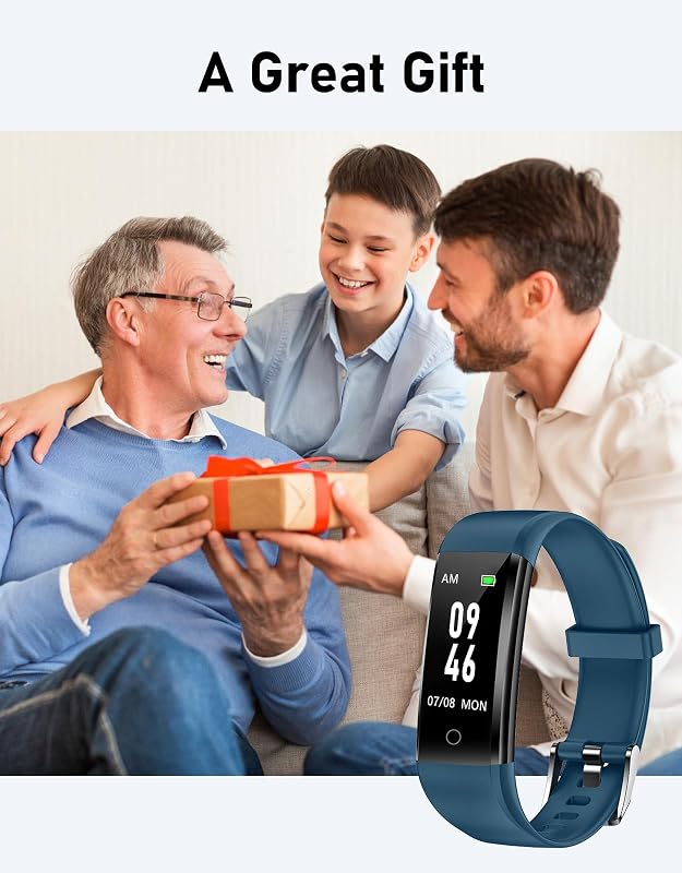 Ceas fitness cu pedometru GRV fără Bluetooth, funcționează fără aplicație și telefon, monitorizează pașii, caloriile, somnul, distanța, mersul și alergarea