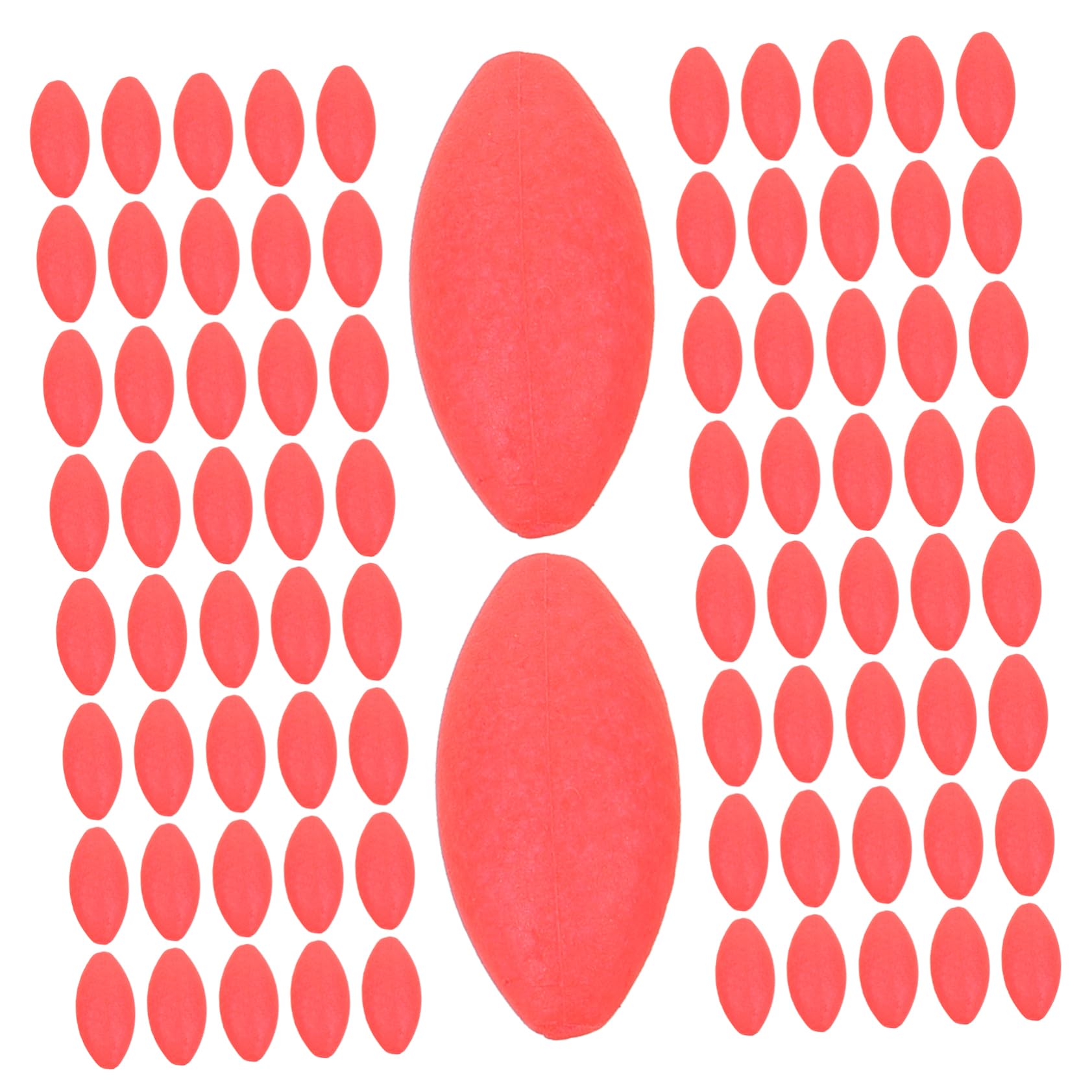 SUPVOX Kit Slittamento Galleggiante da Pesca Il Piolo Galleggia Galleggianti Esche Appiccicose Strumento di Pesca Accessori per La Pesca Arnesi da Pesca Plastica Rosso