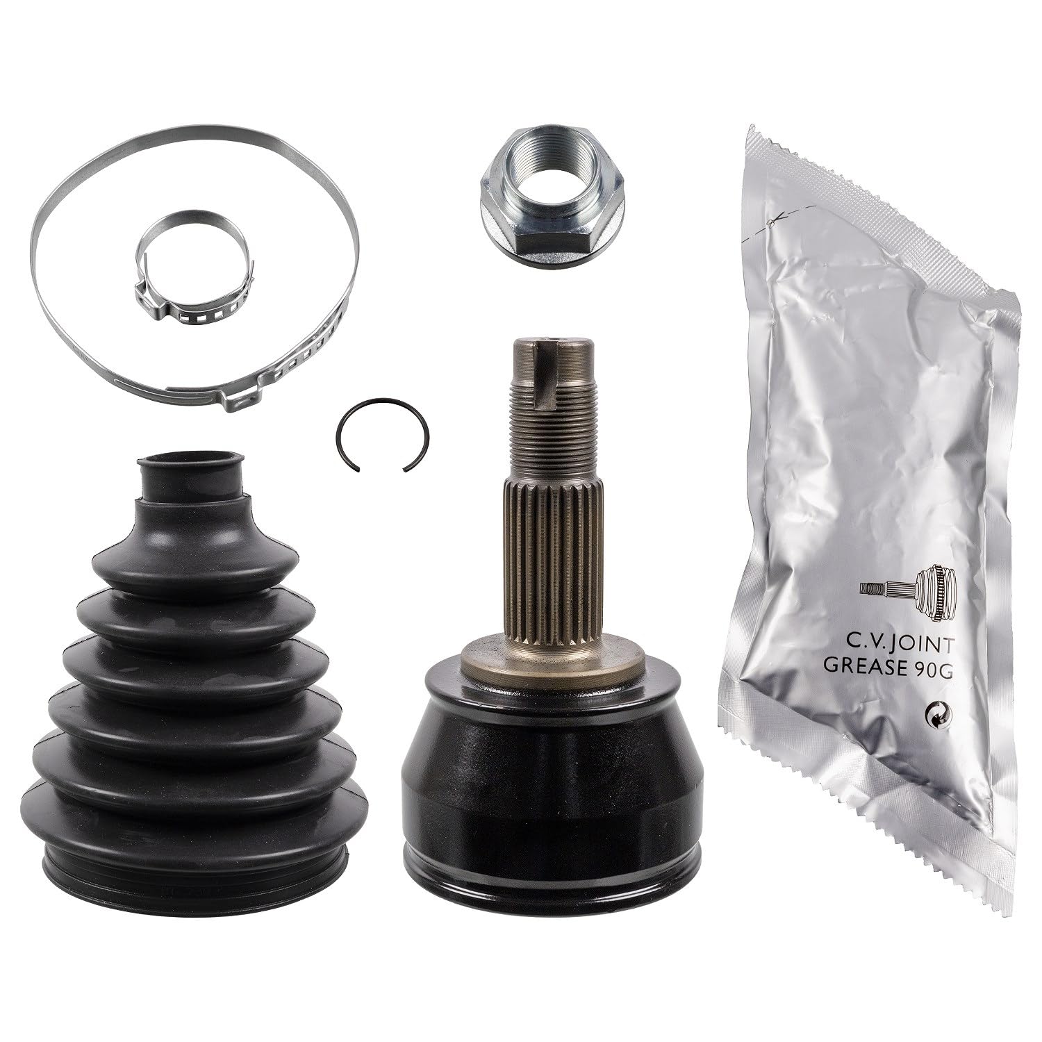 CV Joint fits FIAT FIORINO 225 1.3D Front Outer 07 to 13 199B1.000 C.V. 46308067