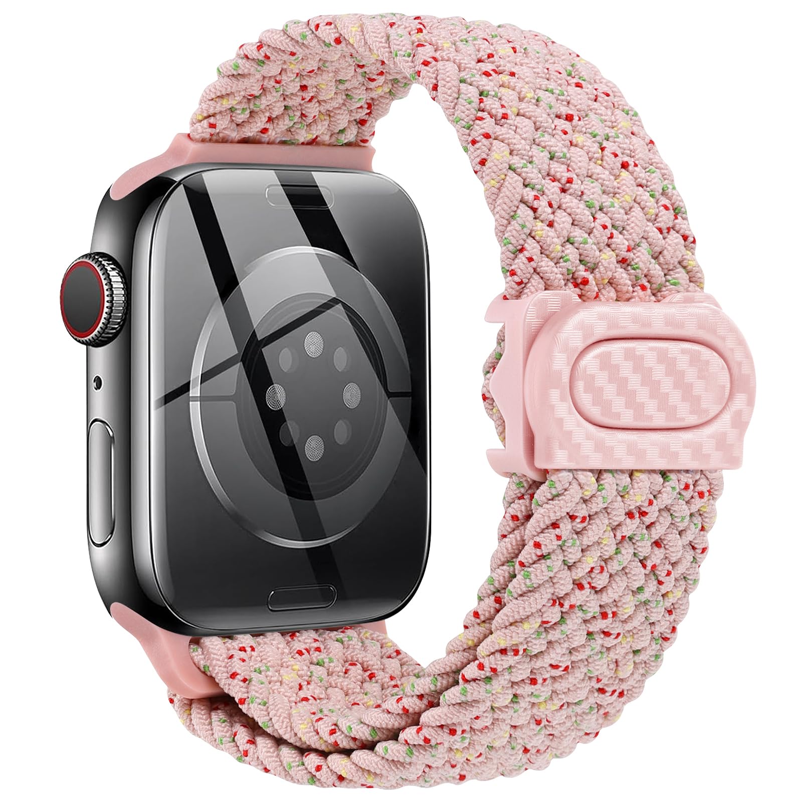 Braided Bands Compatible with Kids Apple Watch Band, Adjustable for Small Wrist | Compatible with Series 1-10/SE/Ultra | 38/40/41/42/44/45mm/46mm/