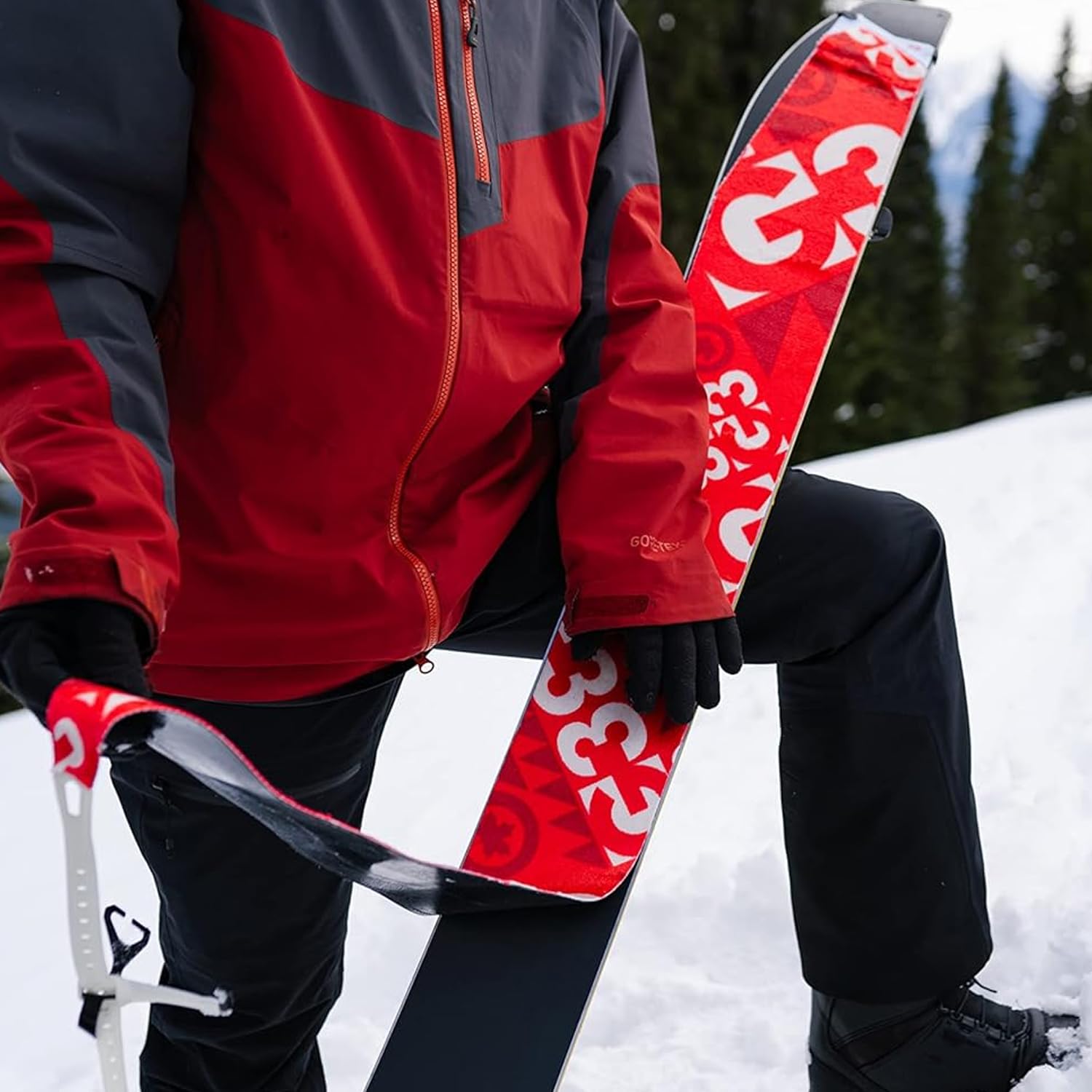 G3 GENUINE GUIDE GEAR Splitboard+ Universal Climbing Skins, Skins Backcountry Splitboard, Grip universale per tutte le condizioni di neve, Made in Canada, 2022