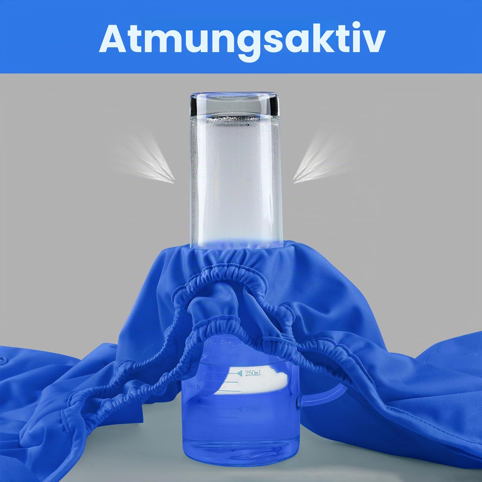 LittleForBig Waschbarer Verstellbarer Wiederverwendbarer Wasserdichter Primärer Komfort Stoffwindel Überhose Bezug für Erwachsene Einheitsgröße Dunkelblau
