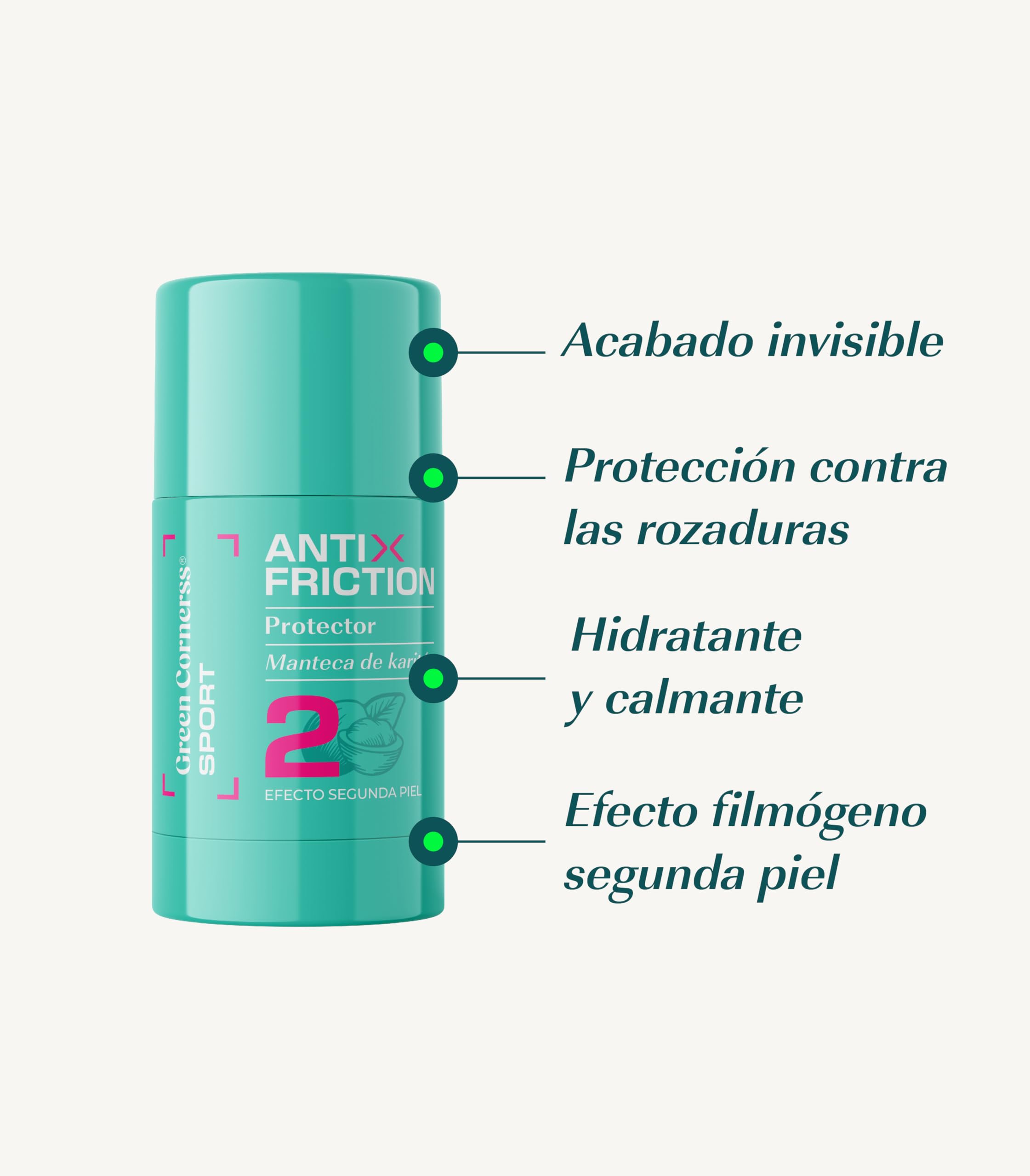 PACK GREEN CORNERSS SPORT BY VERDELISS - Calentamiento Pre-Ejercicio, Anti-Rozaduras y Recuperación Post-Ejercicio, 50ml/30g/50ml
