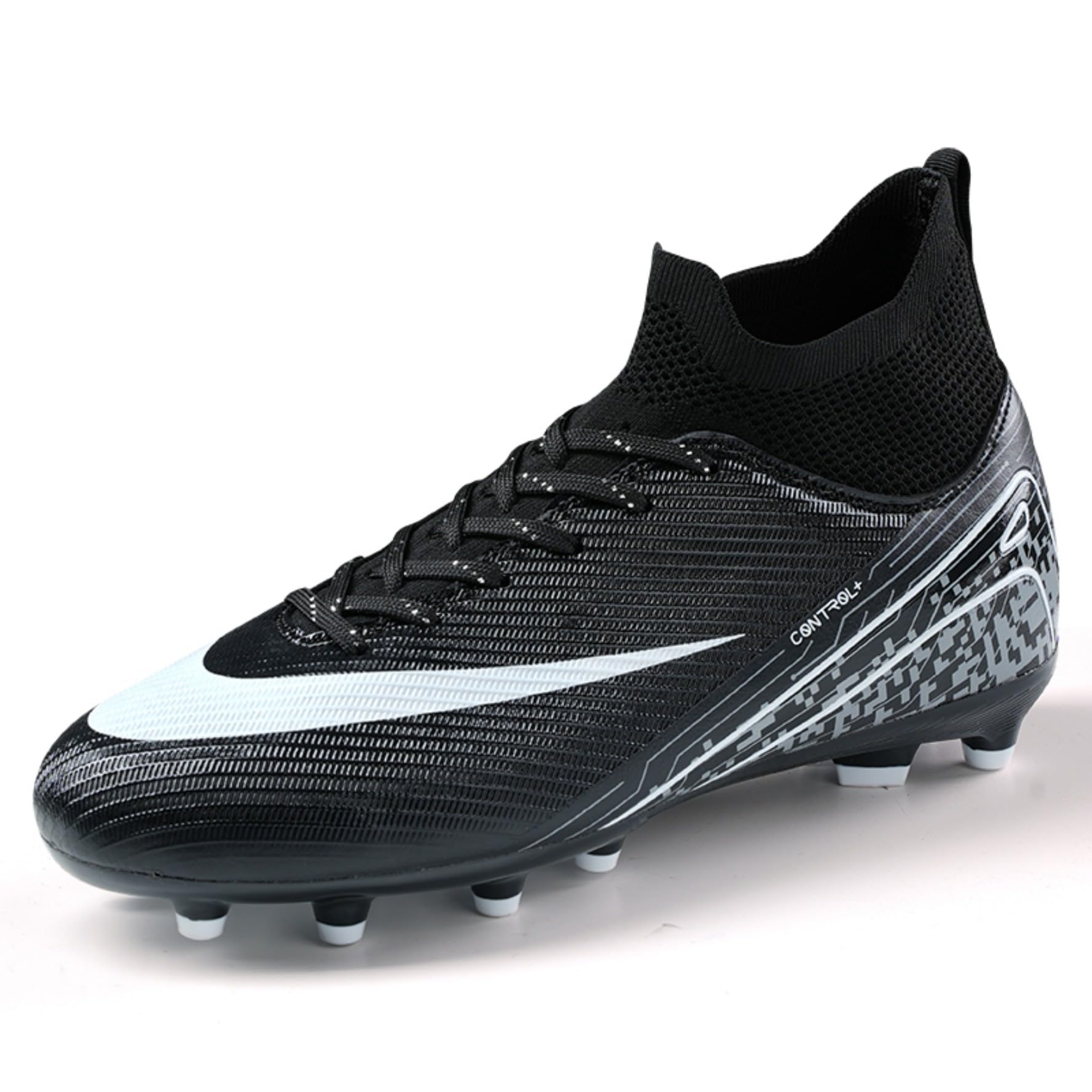 Football Boots Men Cleats Soccer Shoes Professional Spikes Football Competition Shoes Boys' Soccer Shoes Lace Up Training Sneakers