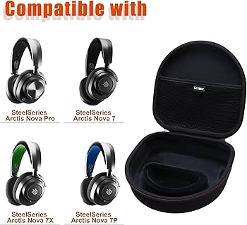Amazon.com: LTGEM Hard Travel Carrying Case for SteelSeries Arctis