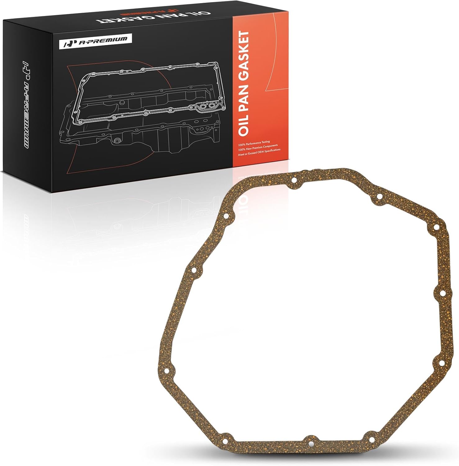 A-Premium 2.0L Engine Oil Pan Gasket Set, Compatible with Nissan NV200 2013-2021 & Chevrolet City Express 2015-2018